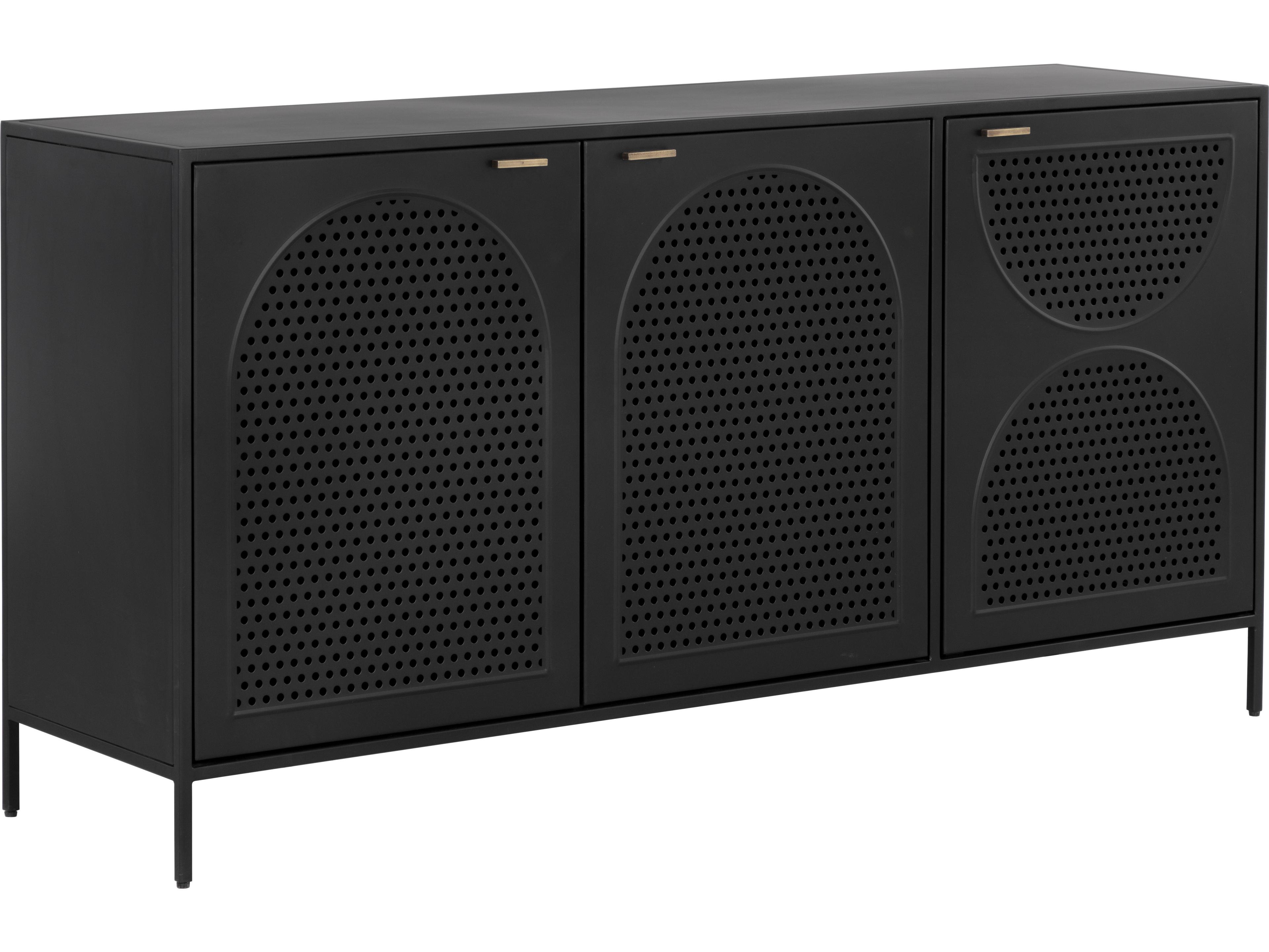 Sunpan Aziza 59" Black Sideboard