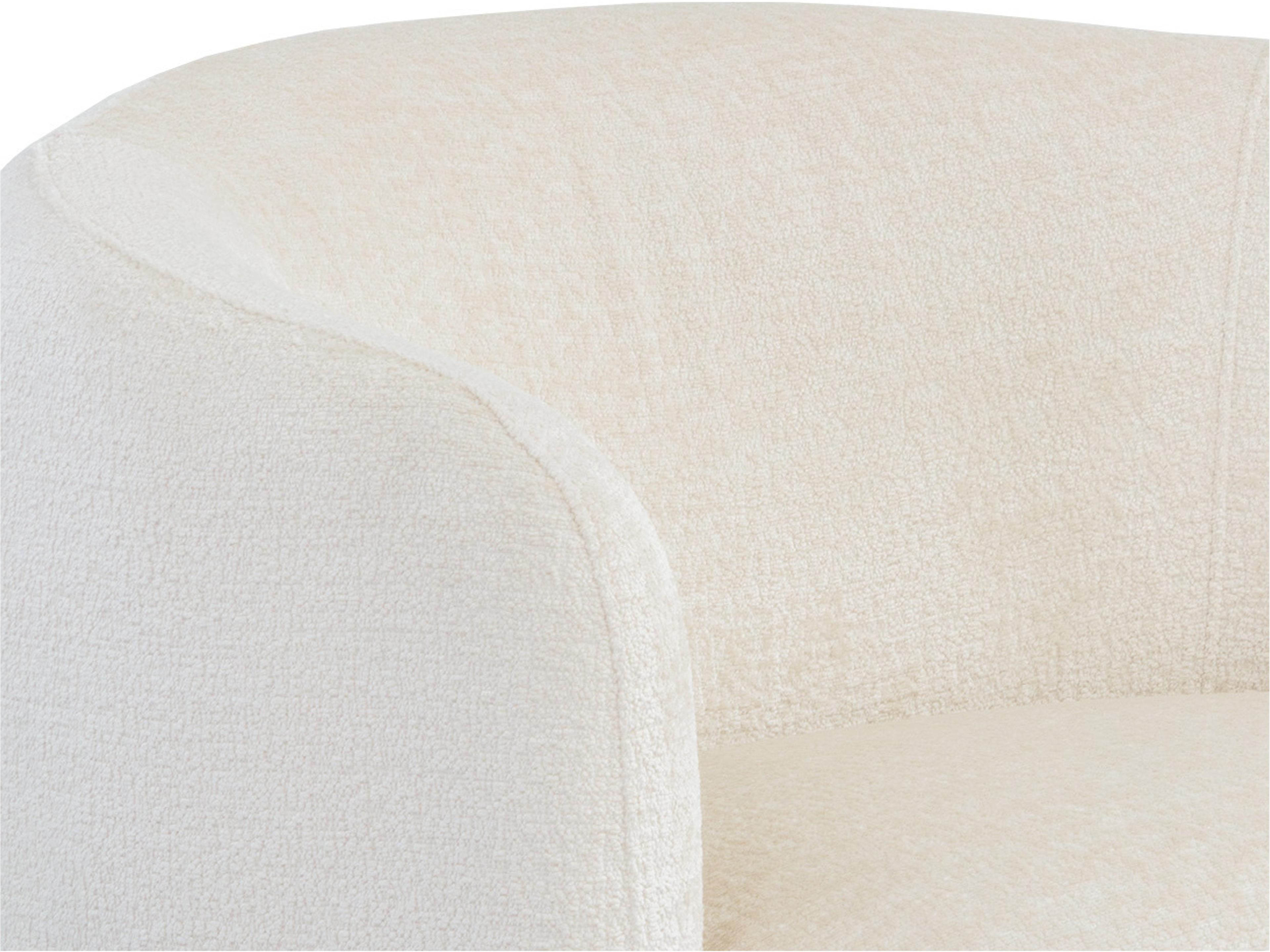 Sunpan Mircea Bergen Ivory Fabric Accent Chair