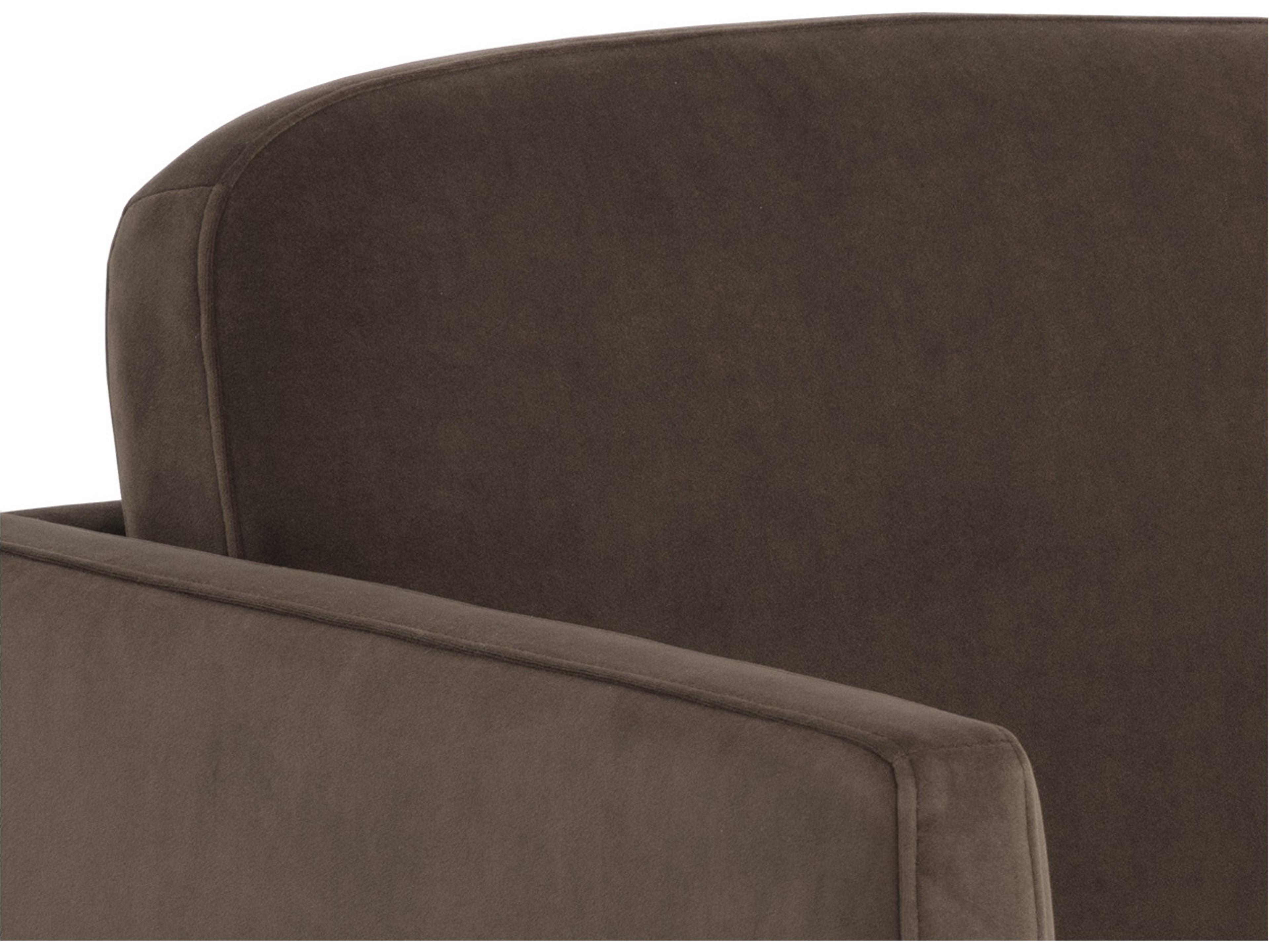 Sunpan Everton Brown Accent Chair