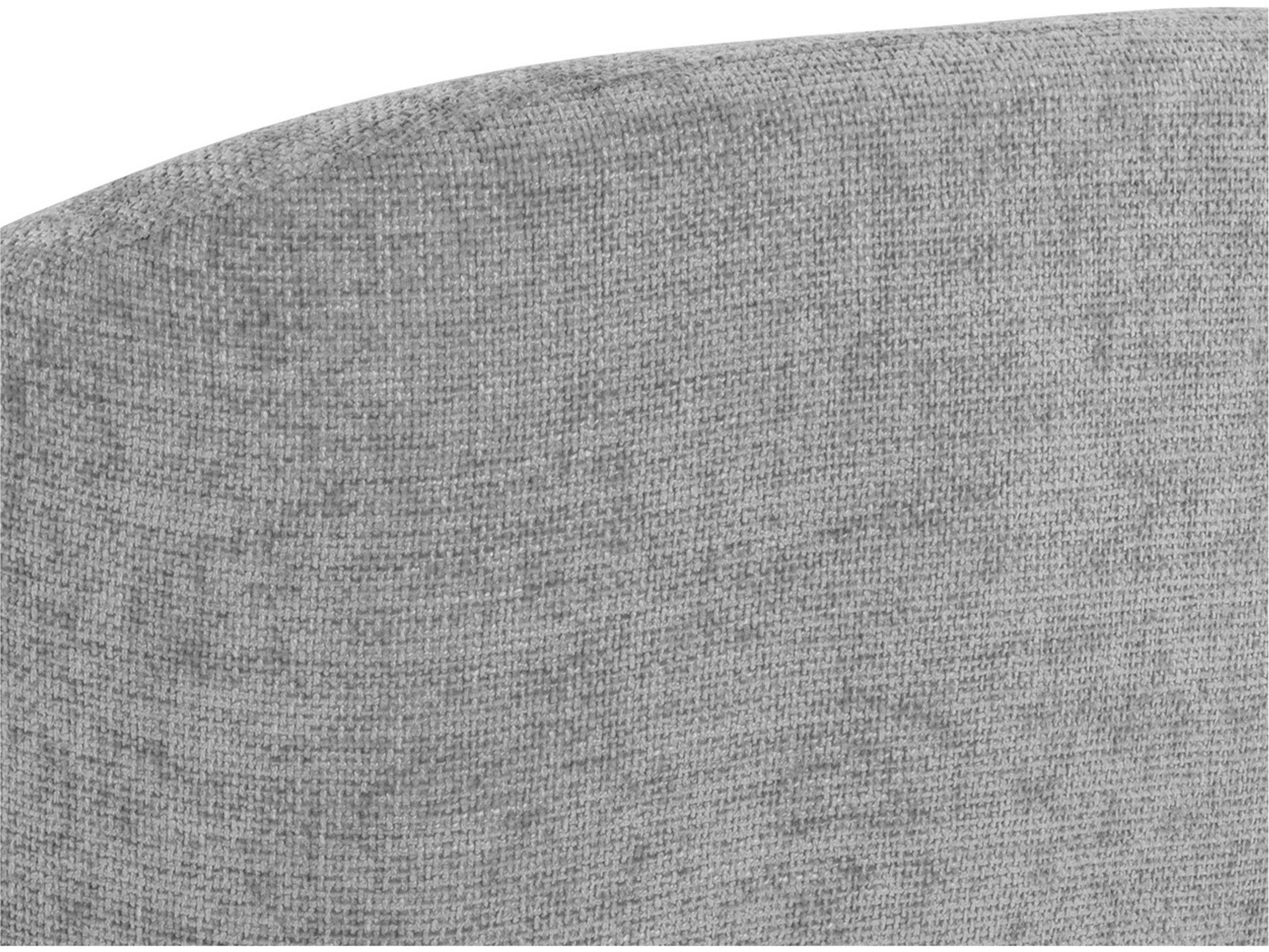 Sunpan Bliss Swivel Gray Fabric Accent Chair