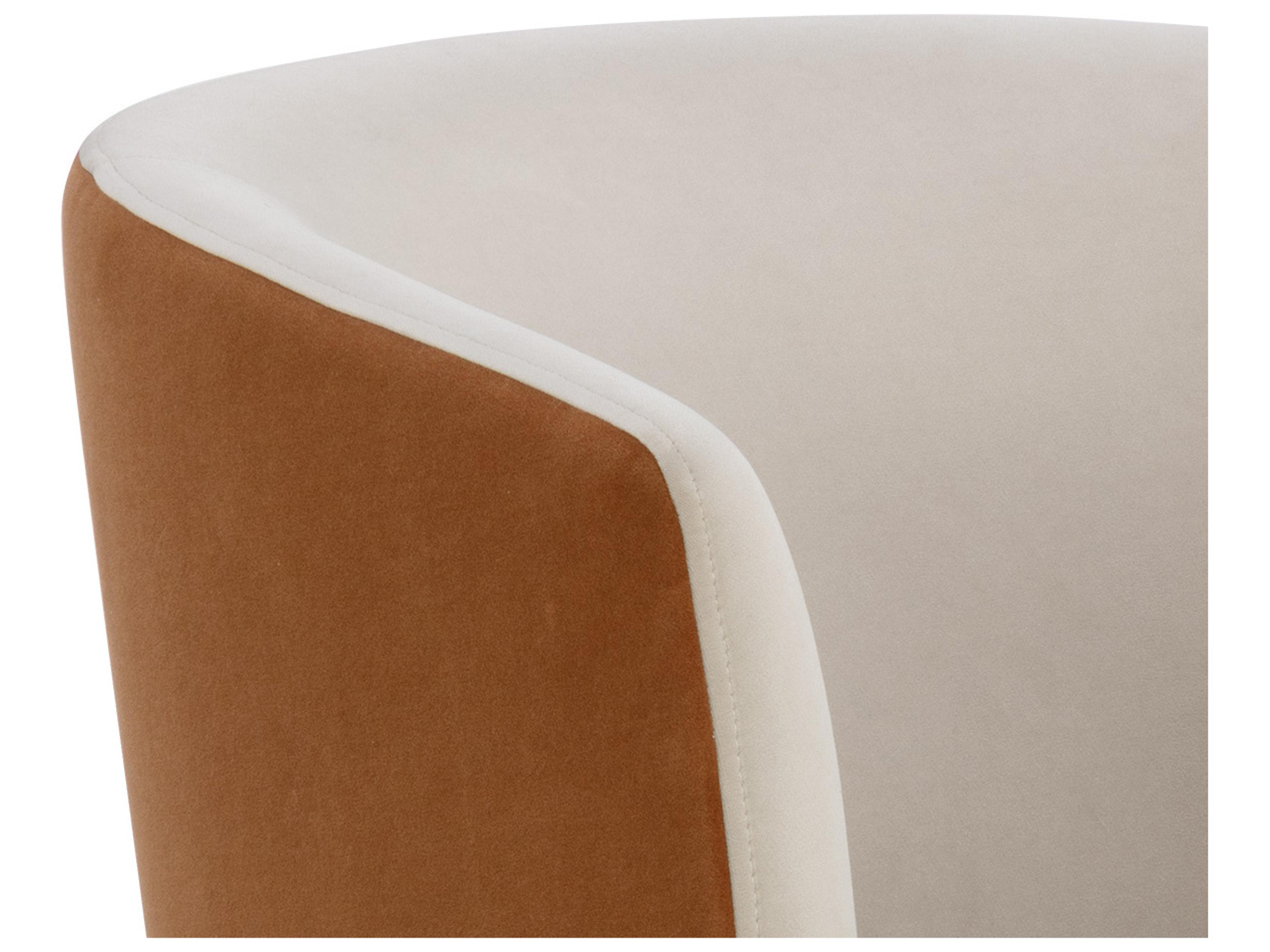 Sunpan 5west Swivel Beige Accent Chair