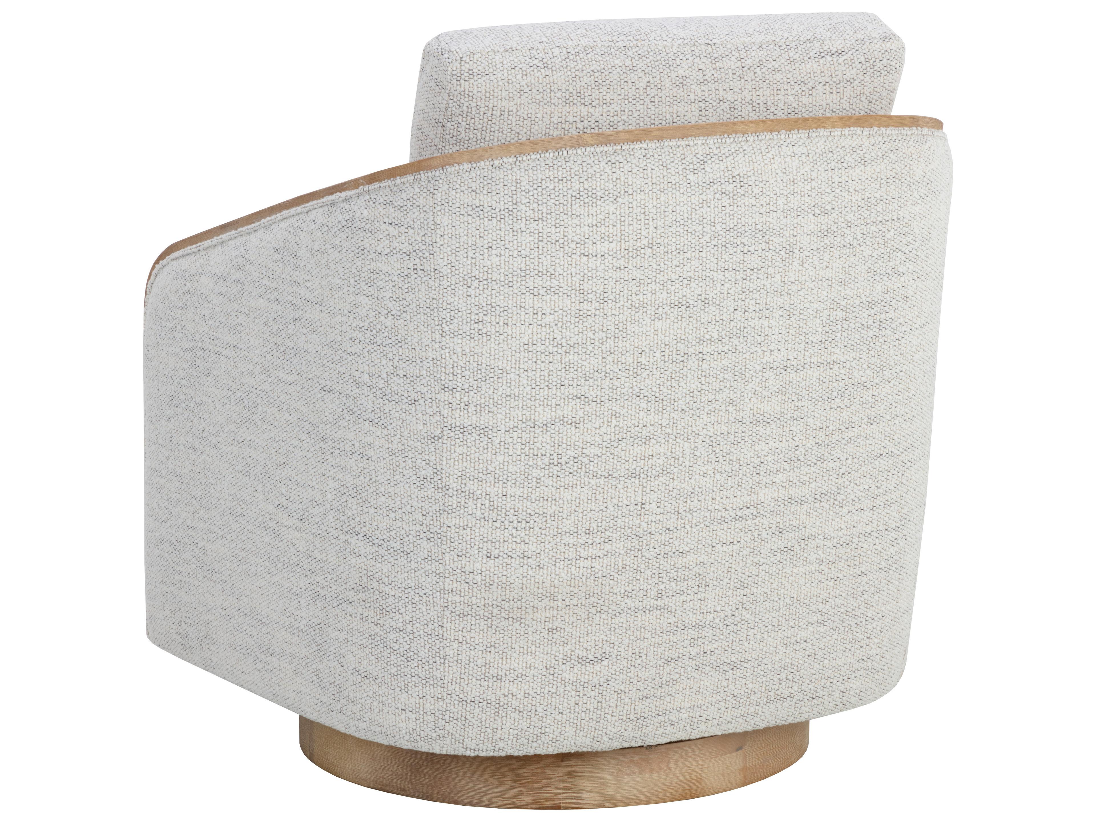 Sunpan Tasia Gray Fabric Accent Chair