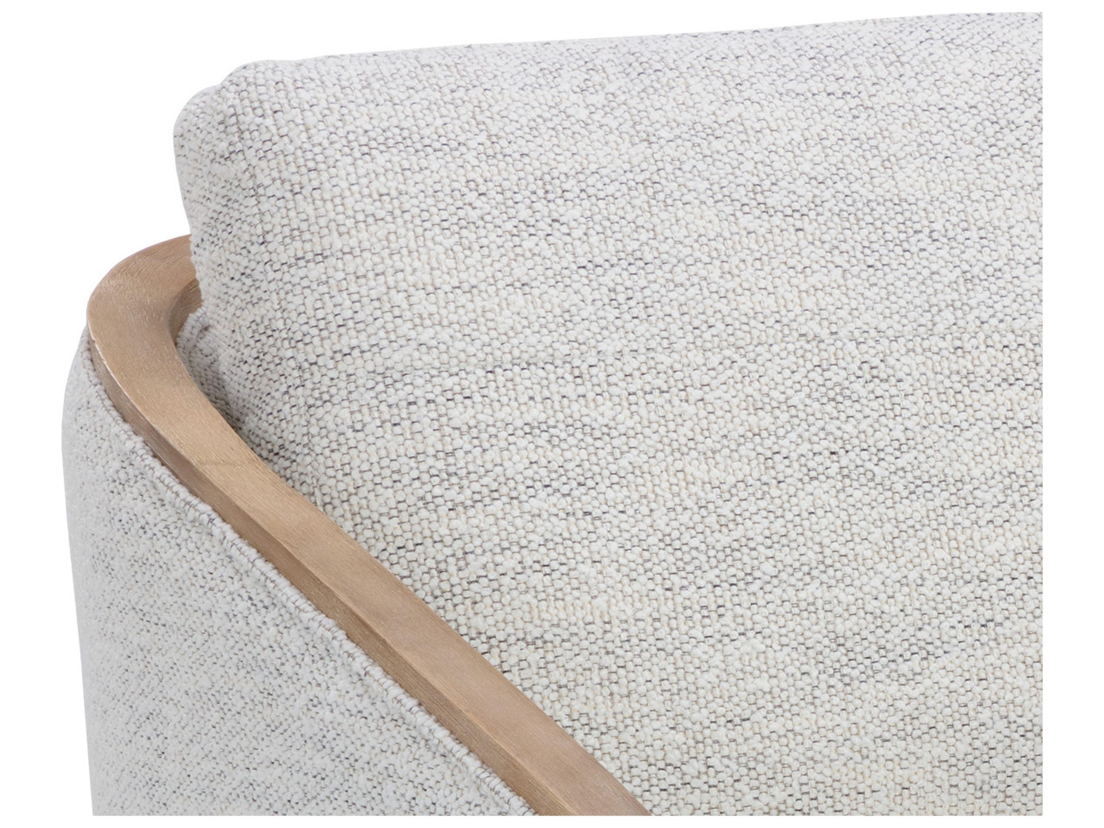 Sunpan Tasia Gray Fabric Accent Chair