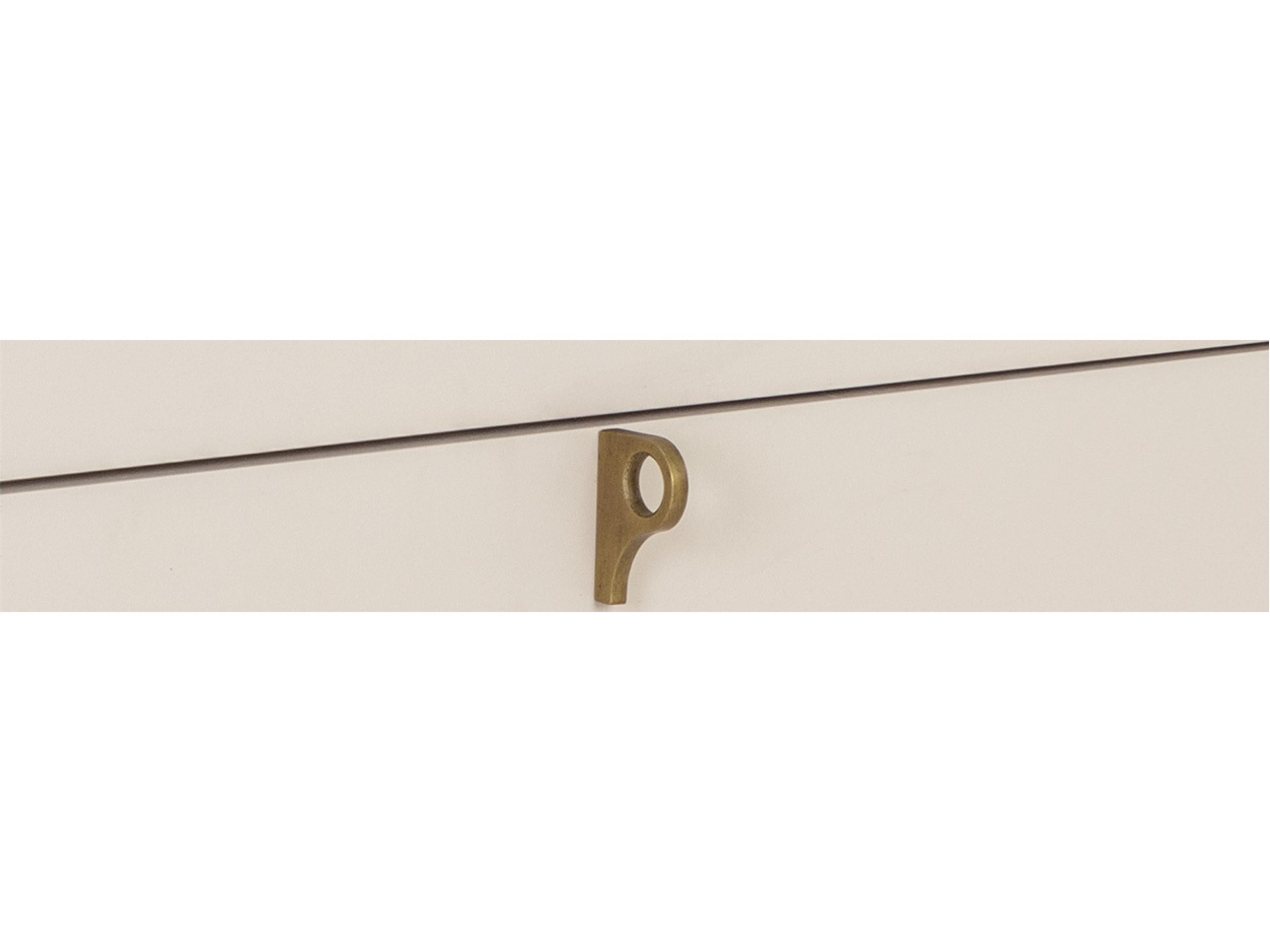 Sunpan Celine 2-Drawers Cream Nightstand