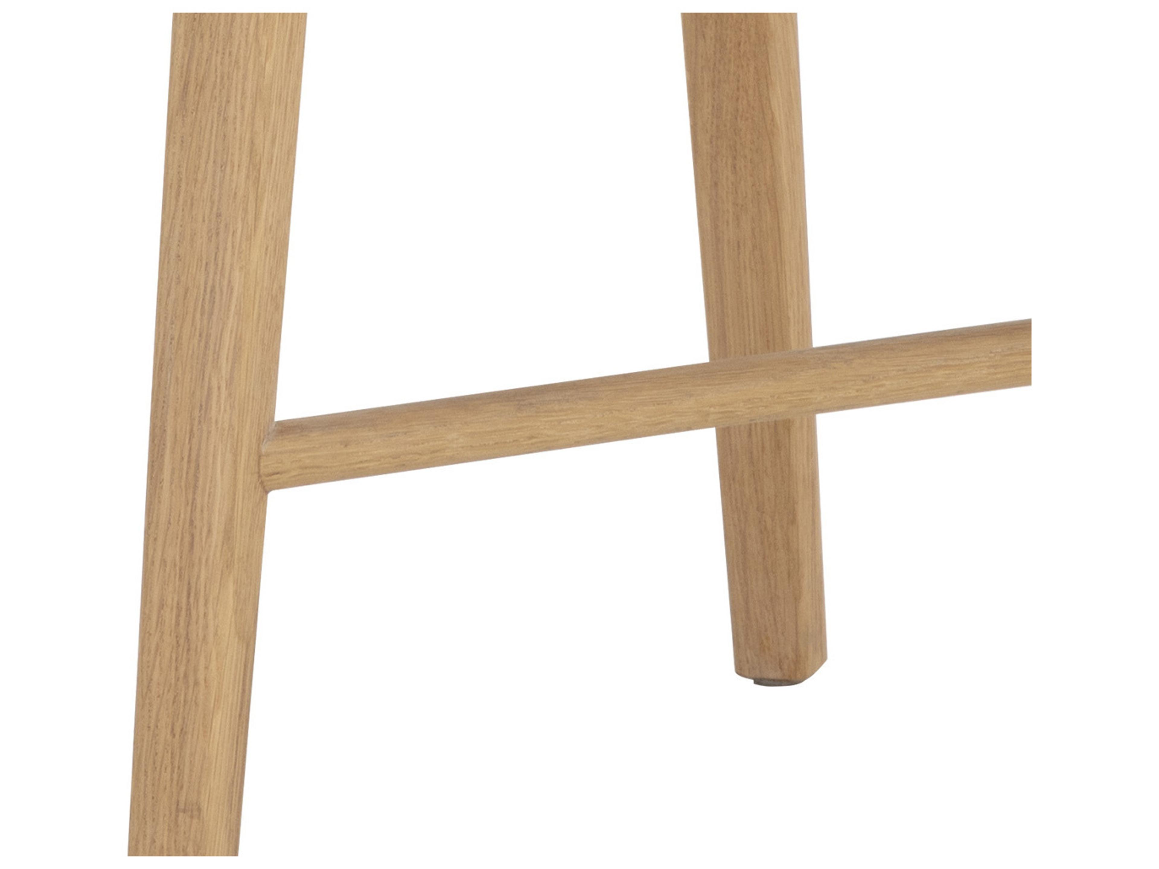 Sunpan Dominic Light Oak Wood Bar Stool