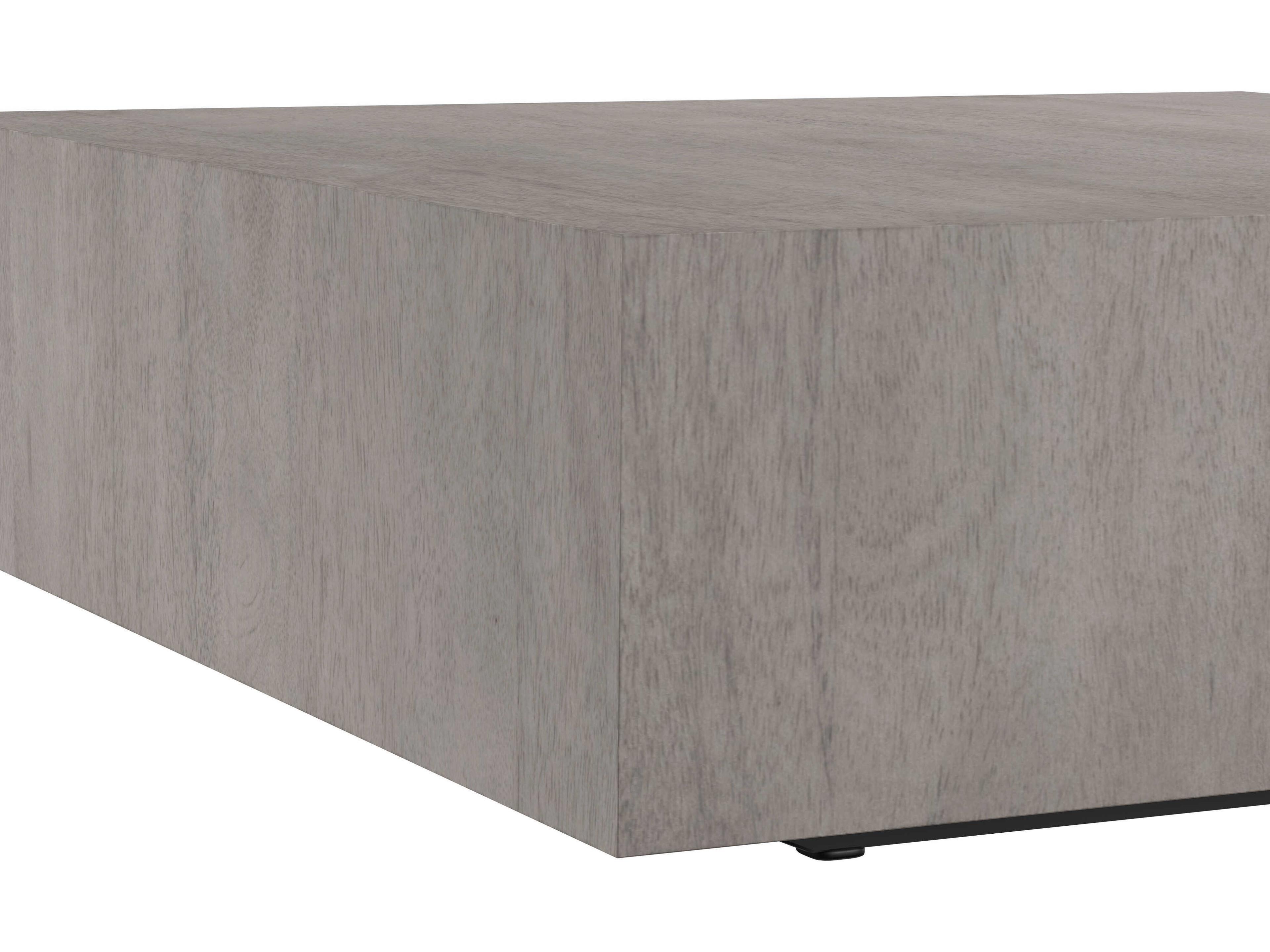 Sunpan Frezco Square Wood Grey Coffee Table
