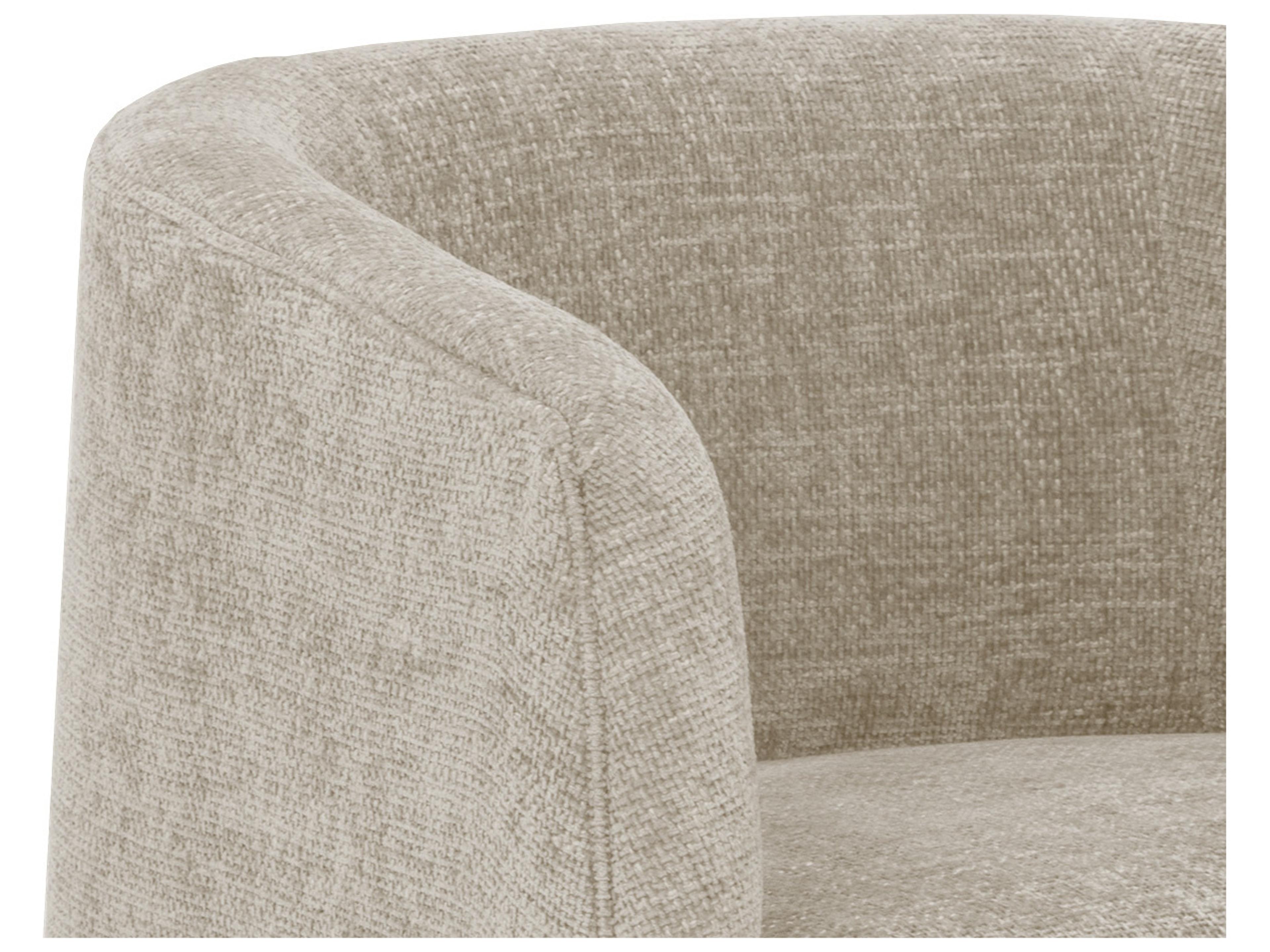 Sunpan Serenade Beige Fabric Accent Chair
