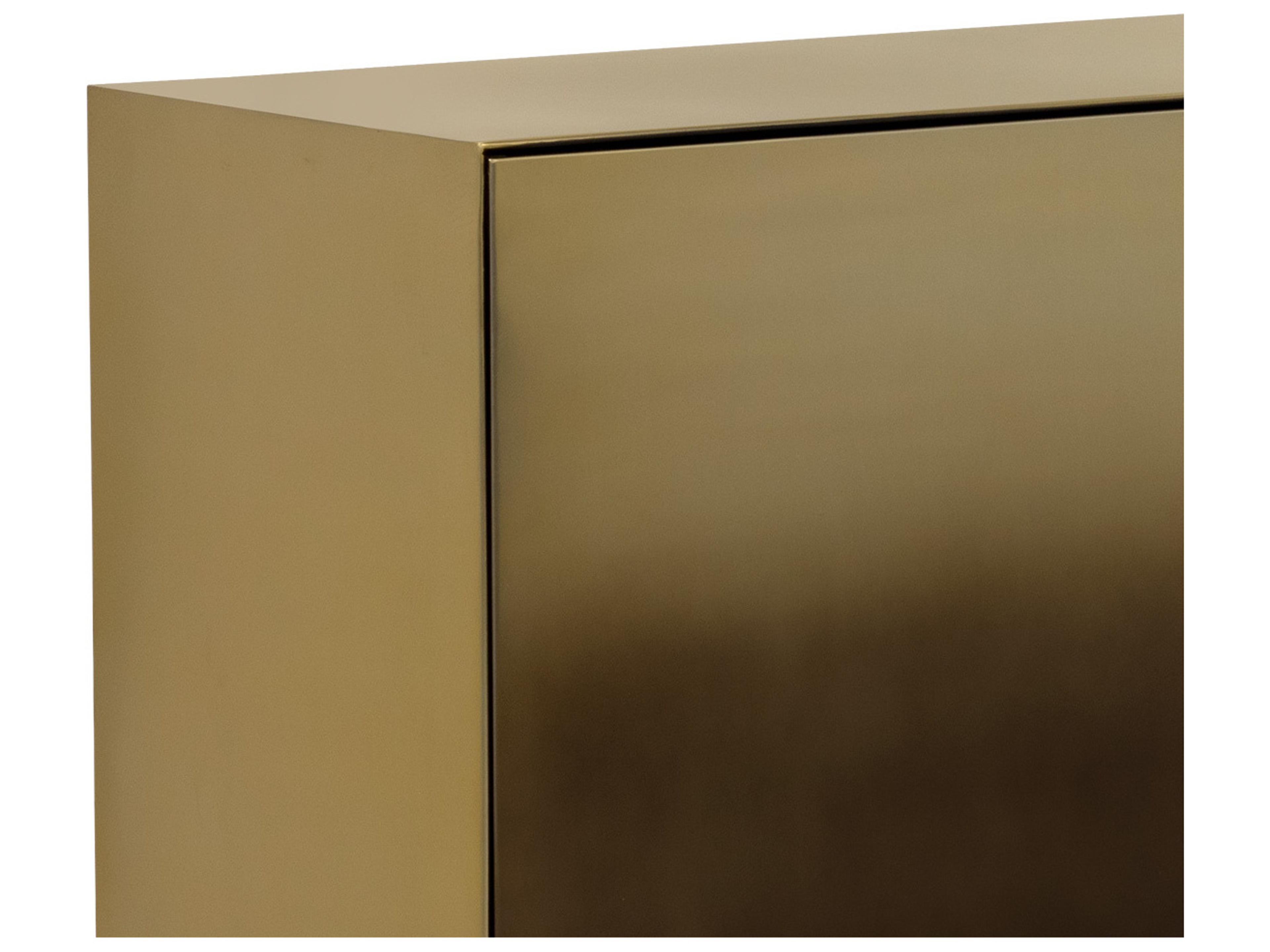 Sunpan Calvosa 88" Bronze Black Sideboard