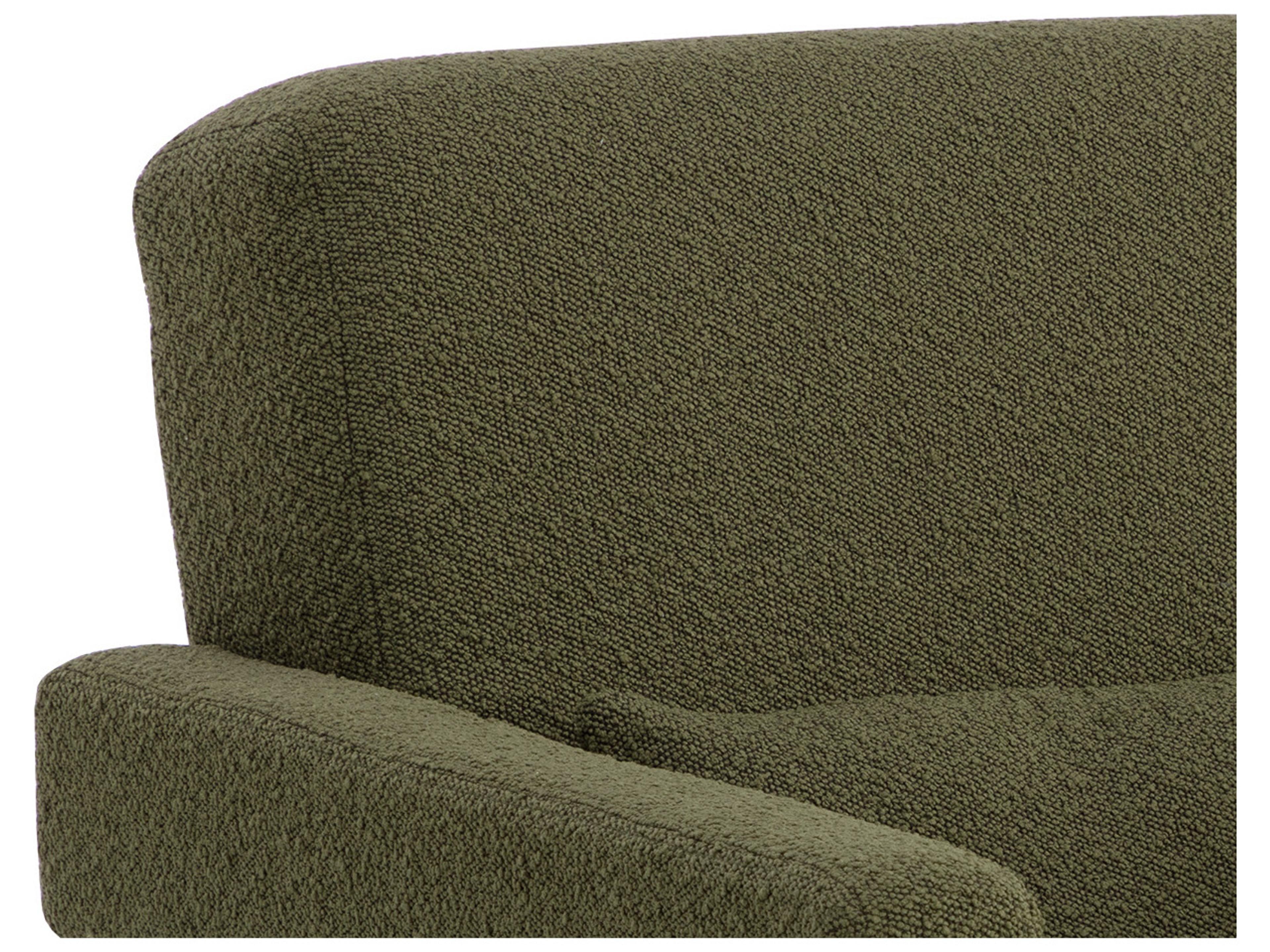 Sunpan Forester Green Fabric Accent Chair
