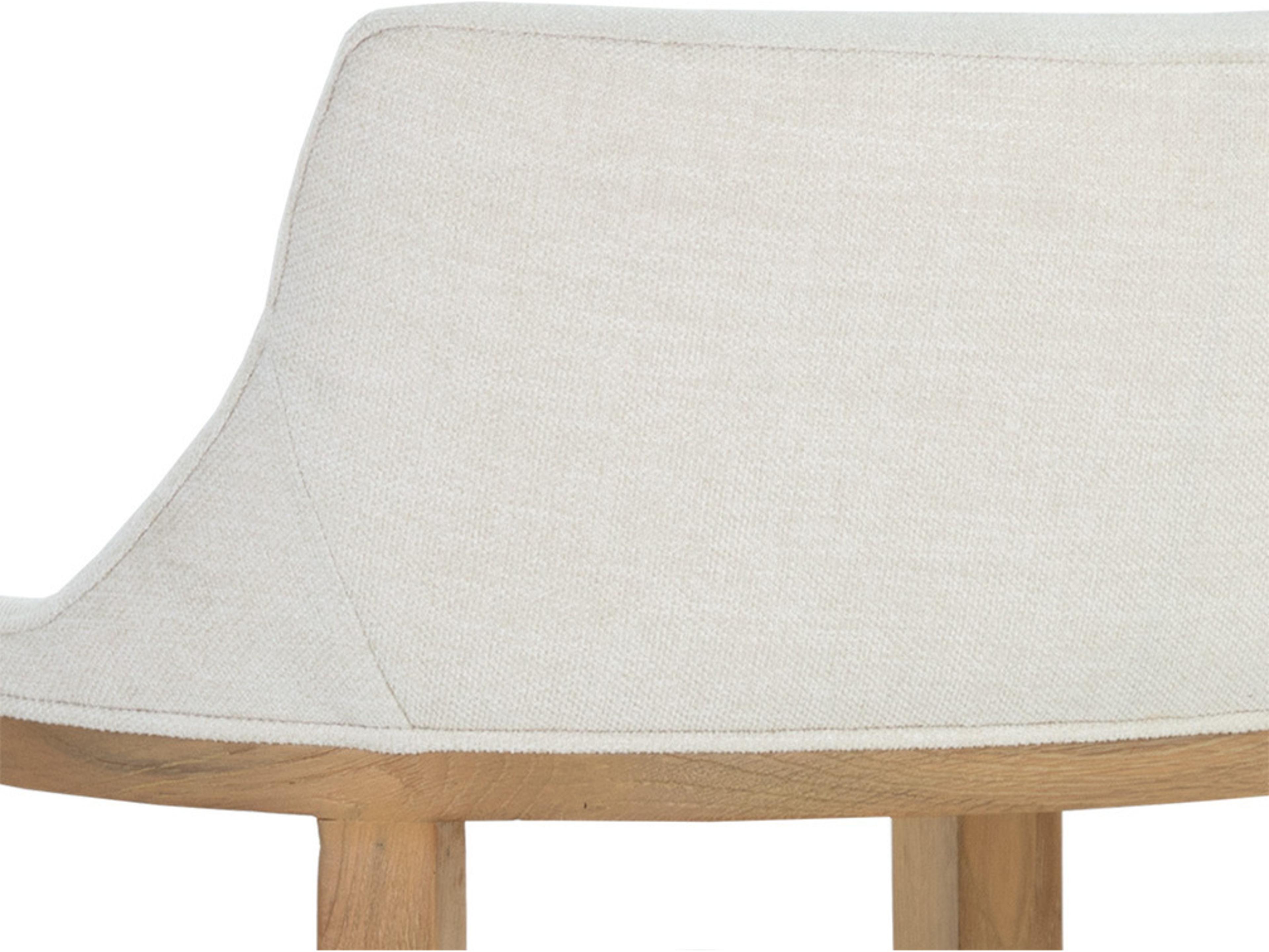 Sunpan Brylea Brylea Dining Armchair Natural Heather Ivory Tweed