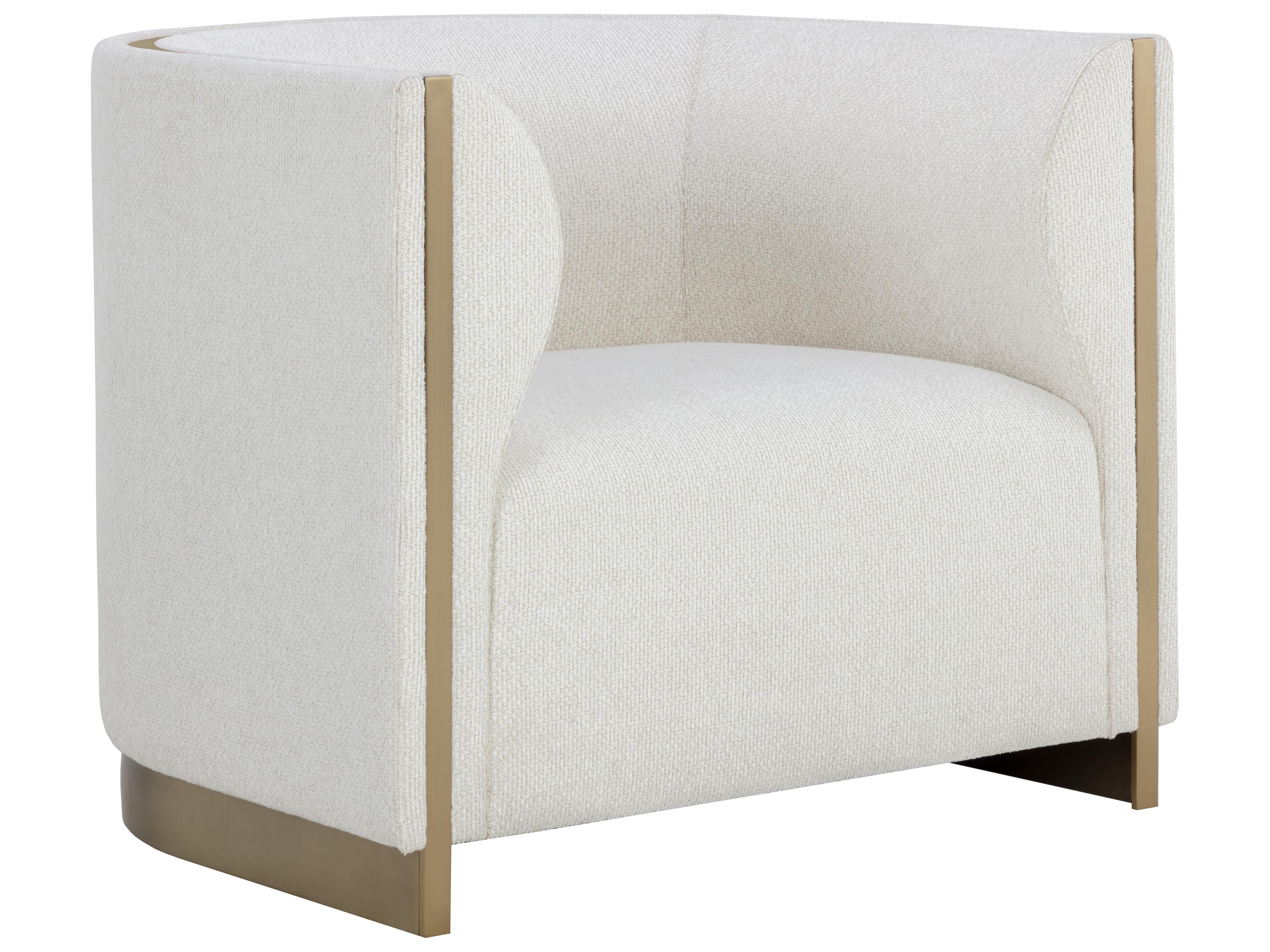 Larron Cream Accent Chair