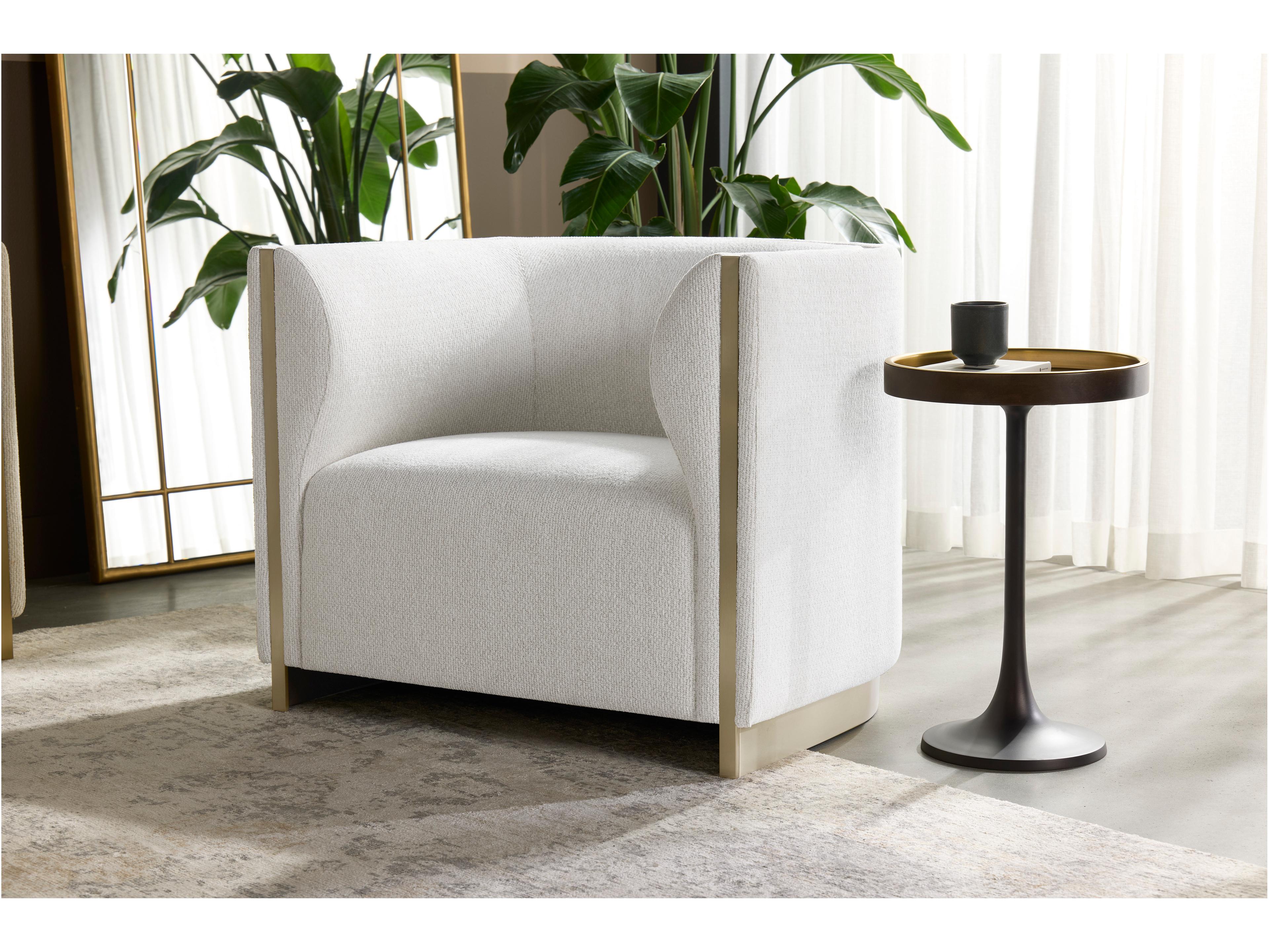 Sunpan Larron 95" Larron Sofa Rhea Light Barley