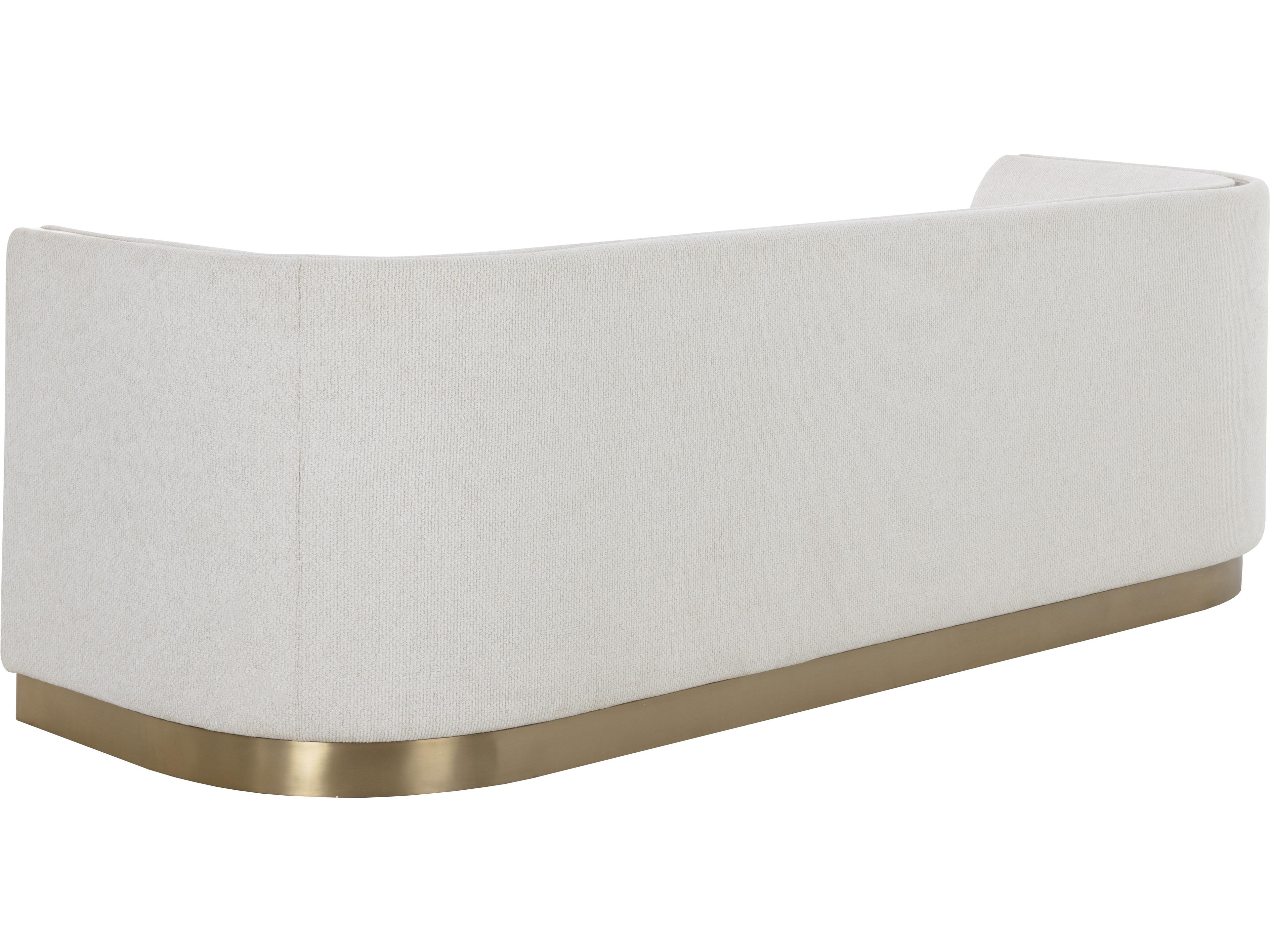 Sunpan Larron 95" Larron Sofa Rhea Light Barley