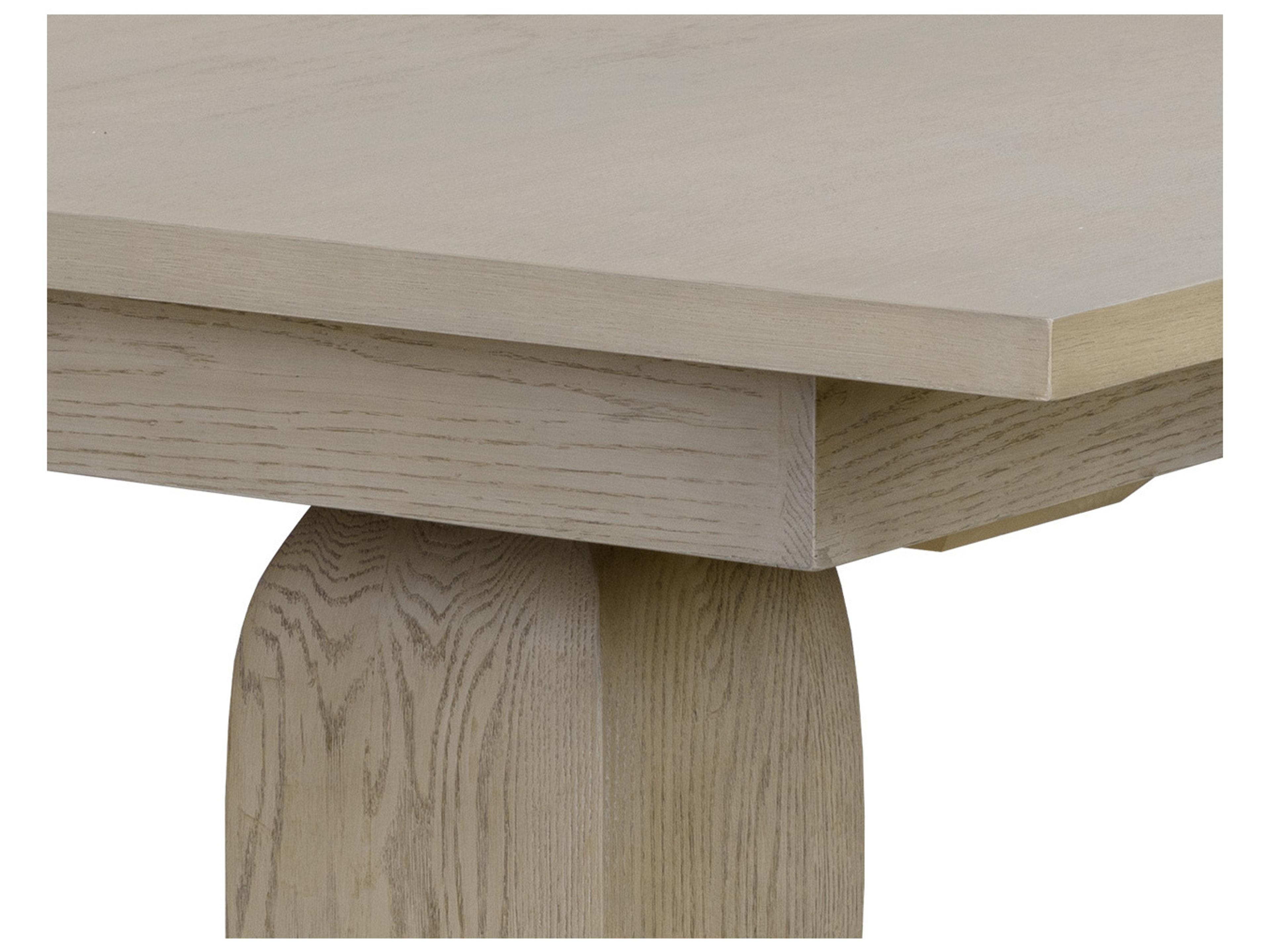 Sunpan Rhaenyra Rectangular Wood Sand Beige Dining Table