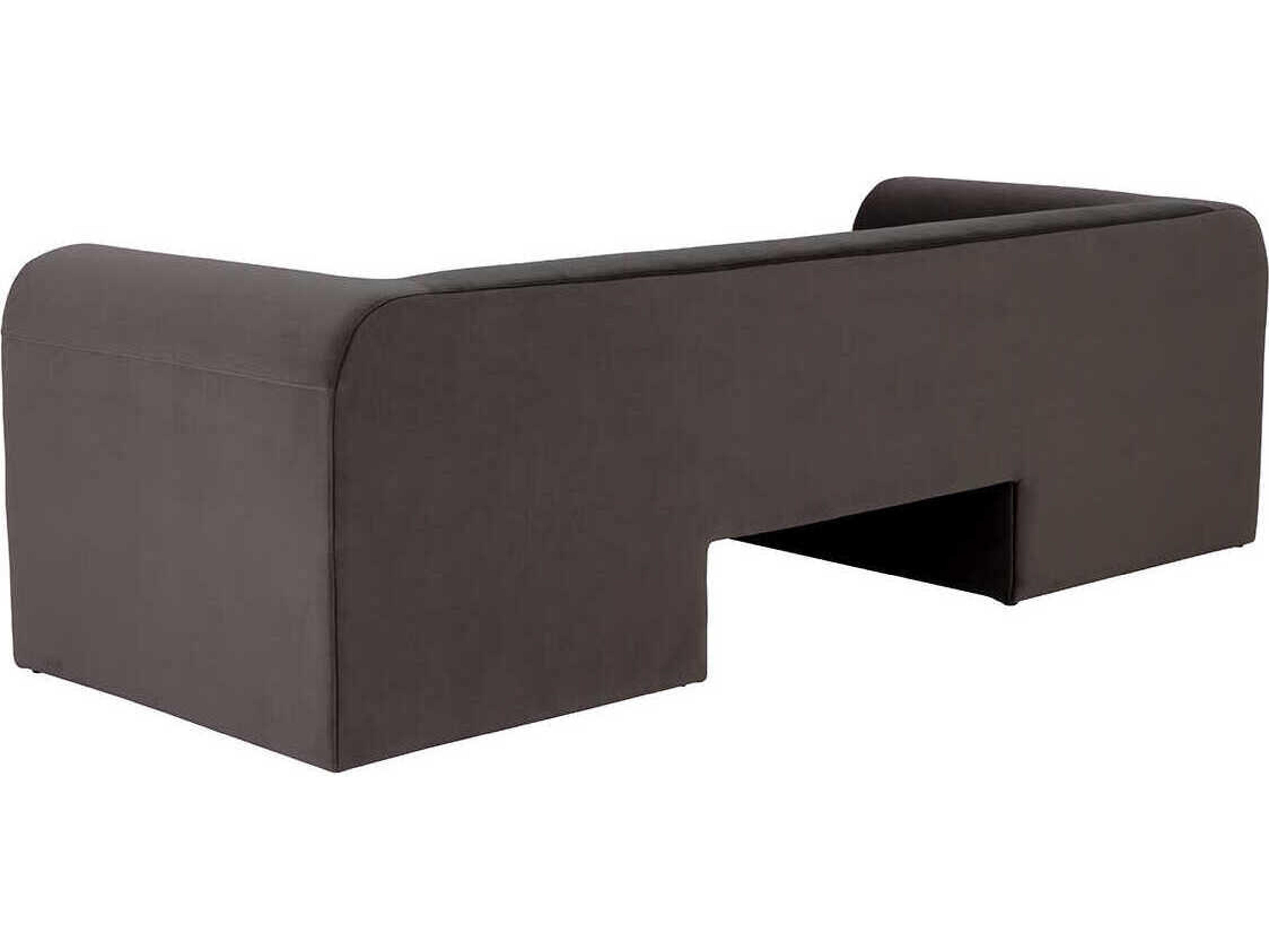 Sunpan Ionic Meg Ash Upholstered Sofa