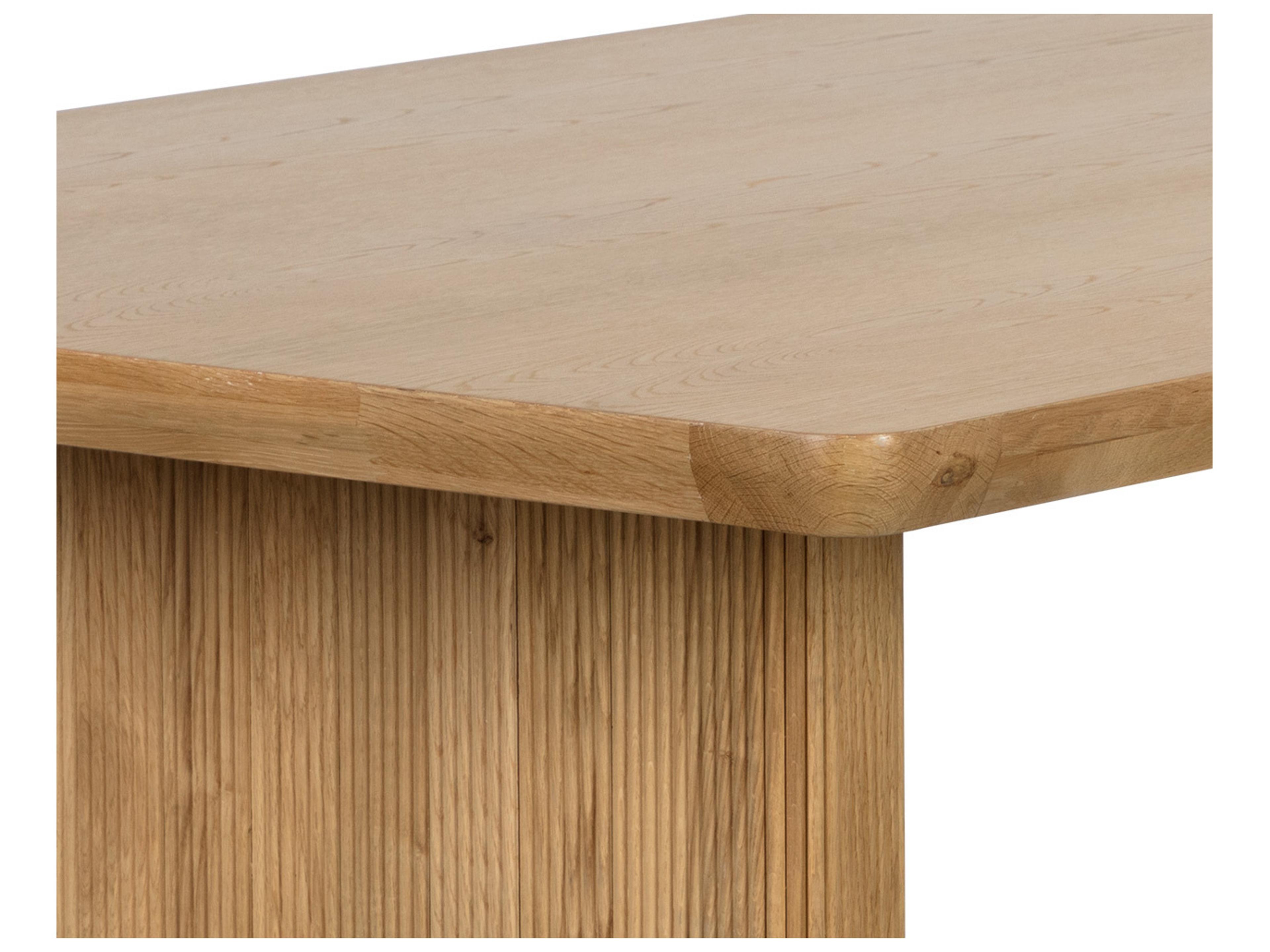 Sunpan Kalla Rectangular Wood Brown Dining Table