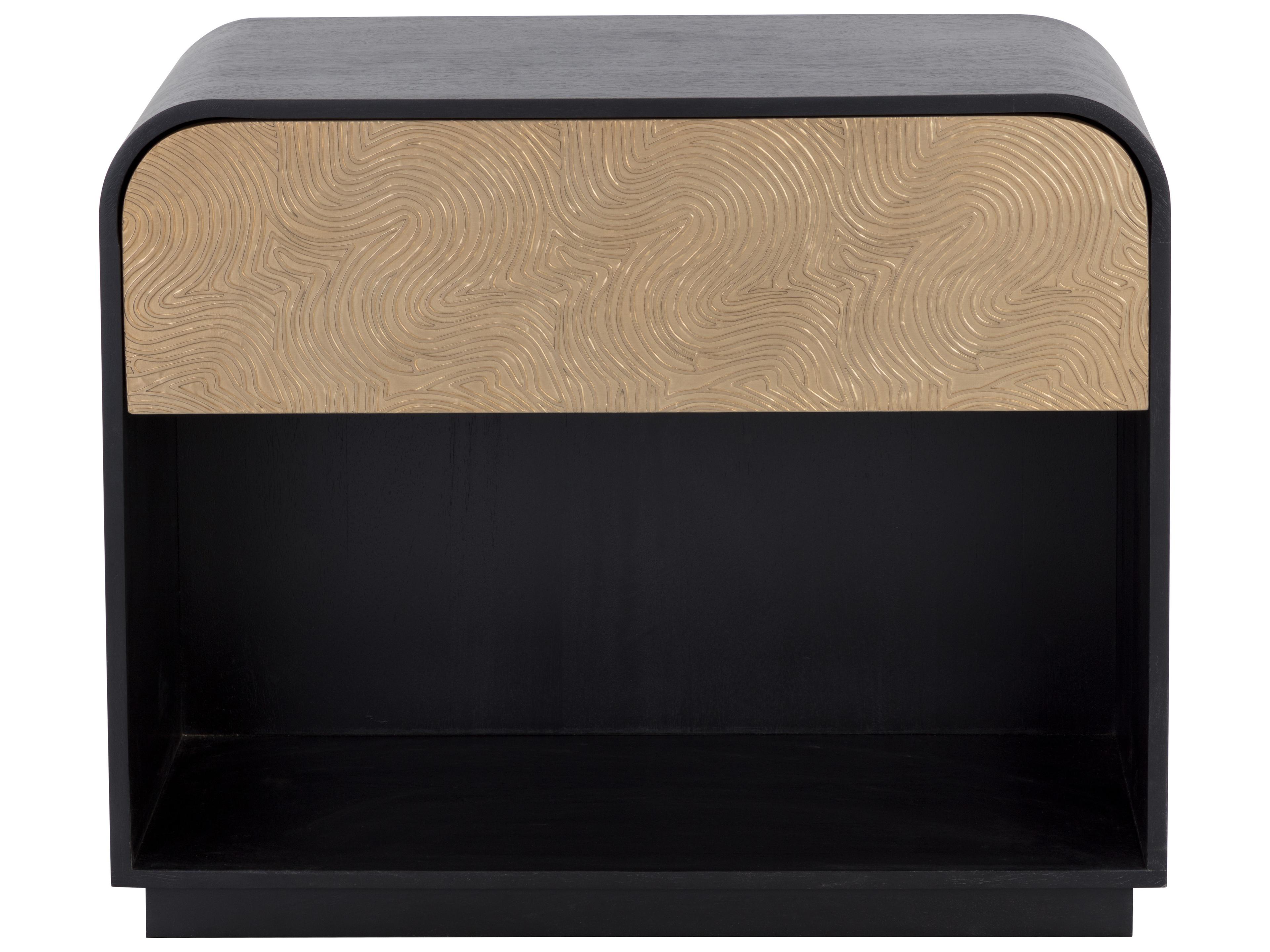 Sunpan Algarve 1-Drawer Mango Wood Nightstand