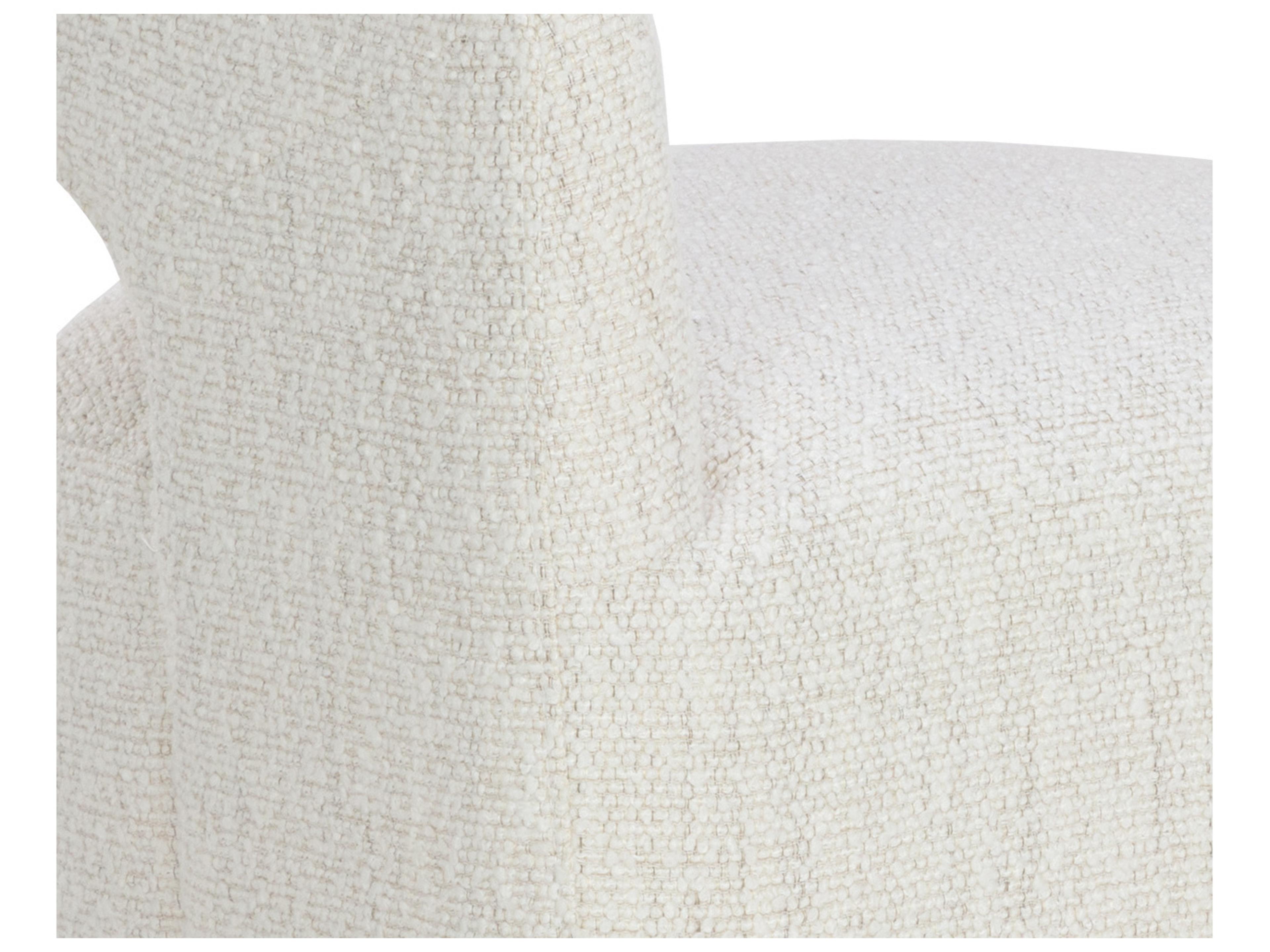 Sunpan Lloret Beige Upholstered Arm Dining Chair