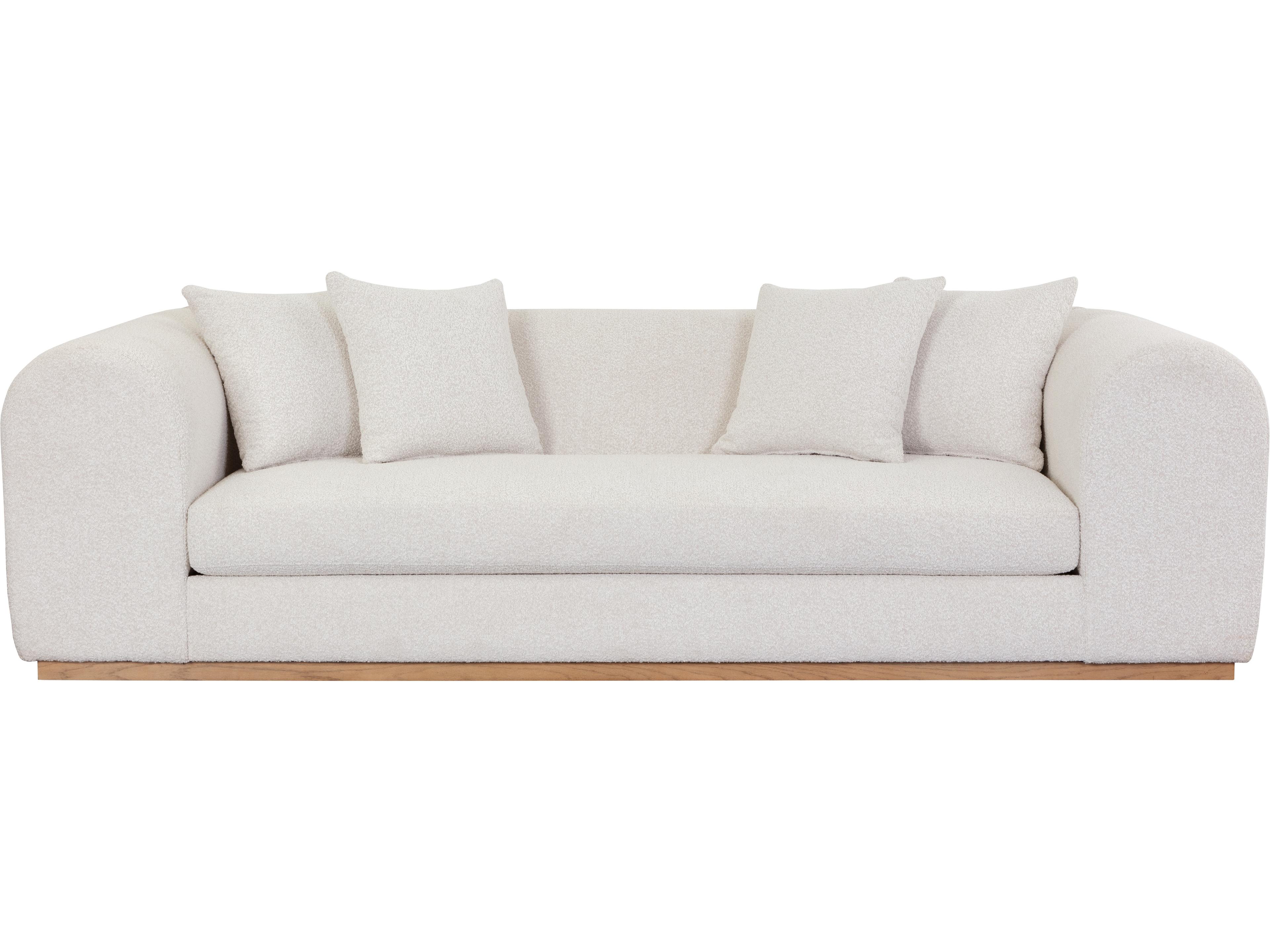Sunpan Caspian Sofa in Copenhagen White