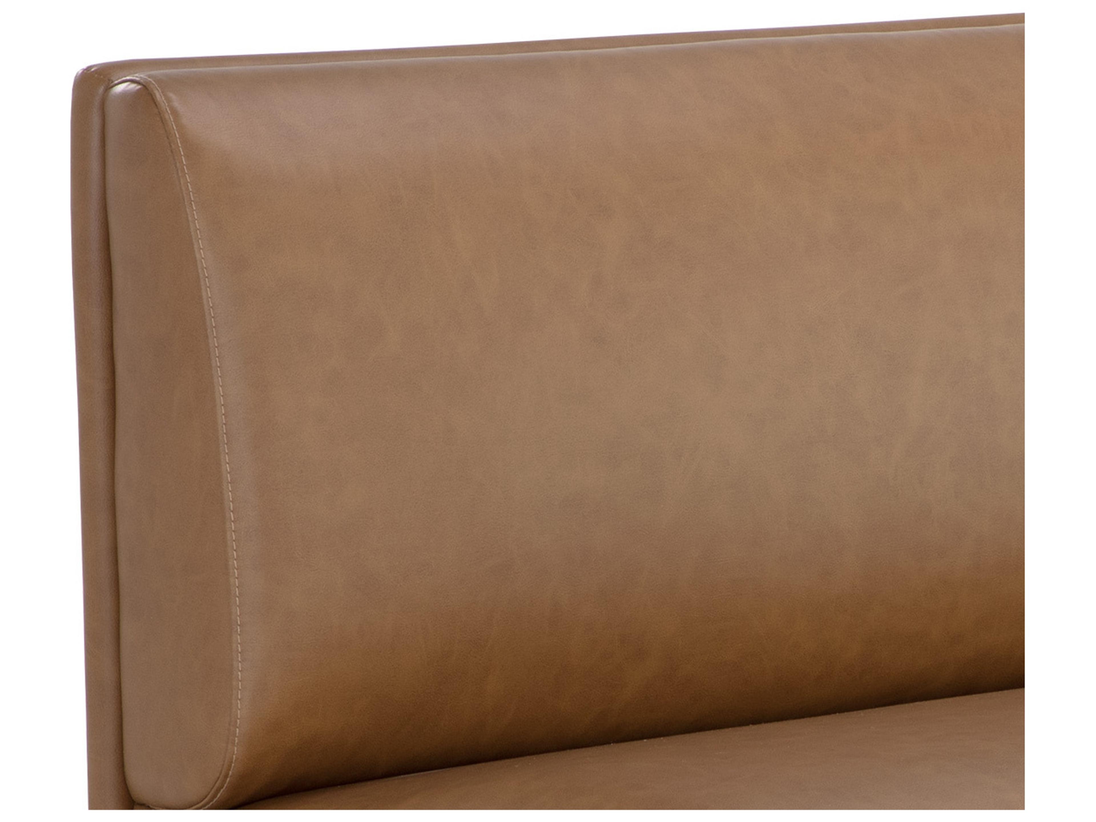 Sunpan Radcliff 65" Radcliff Banquette Milliken Cognac