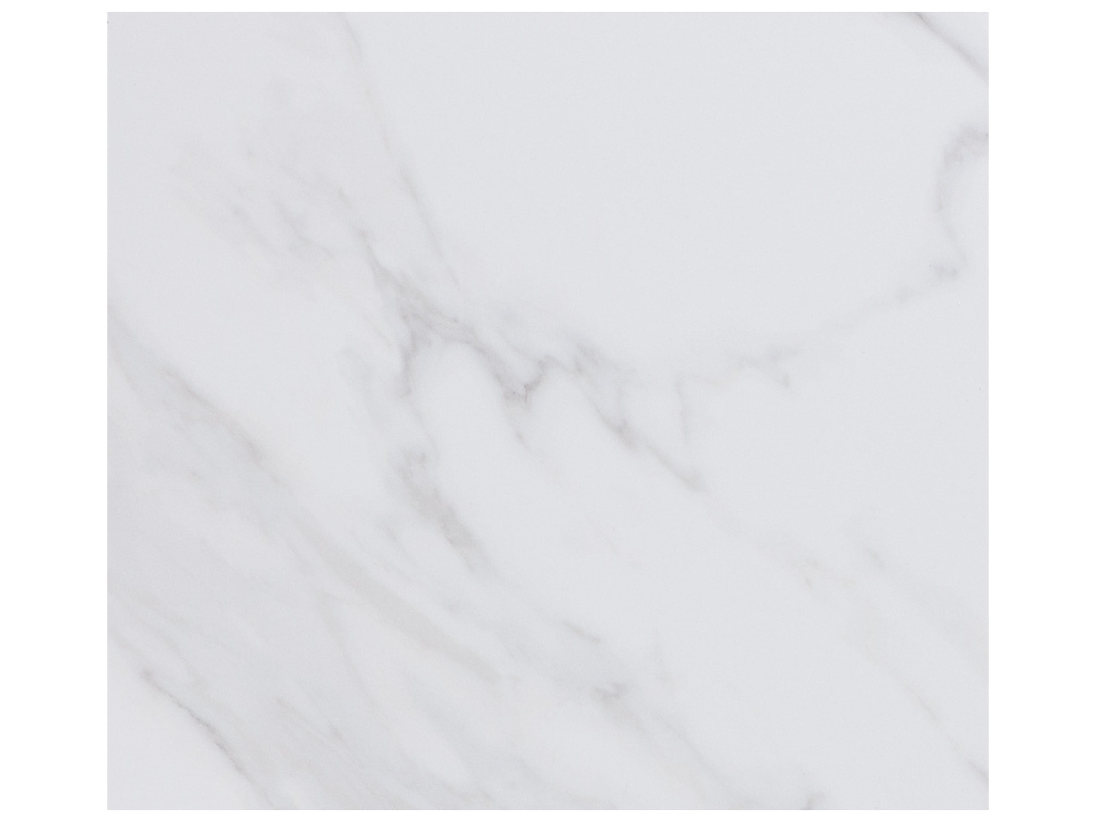 Sunpan Lenay Rectangular Ceramic White Dark Bronze Coffee Table