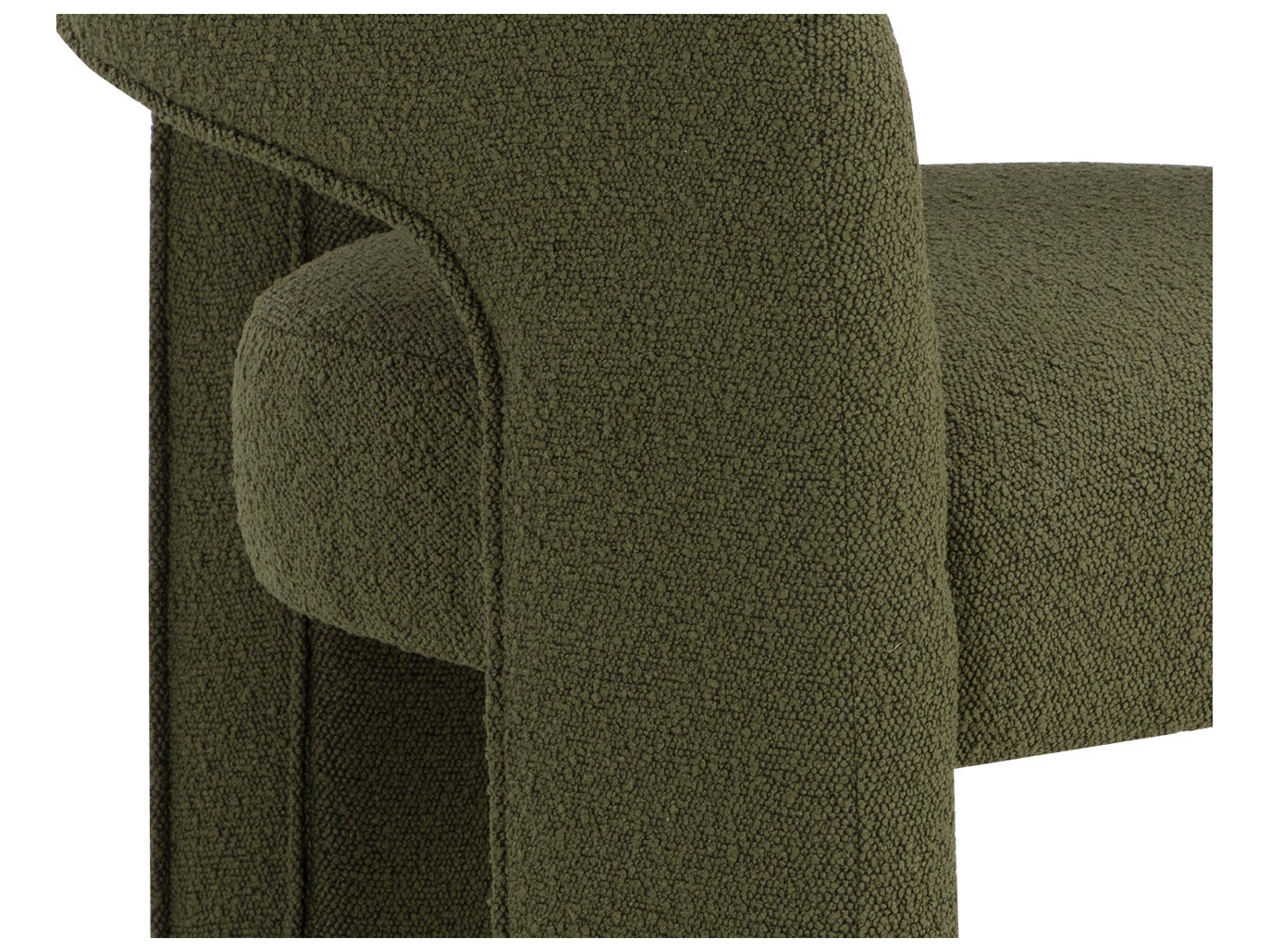 Sunpan Isidore Isidore Dining Armchair Copenhagen Olive