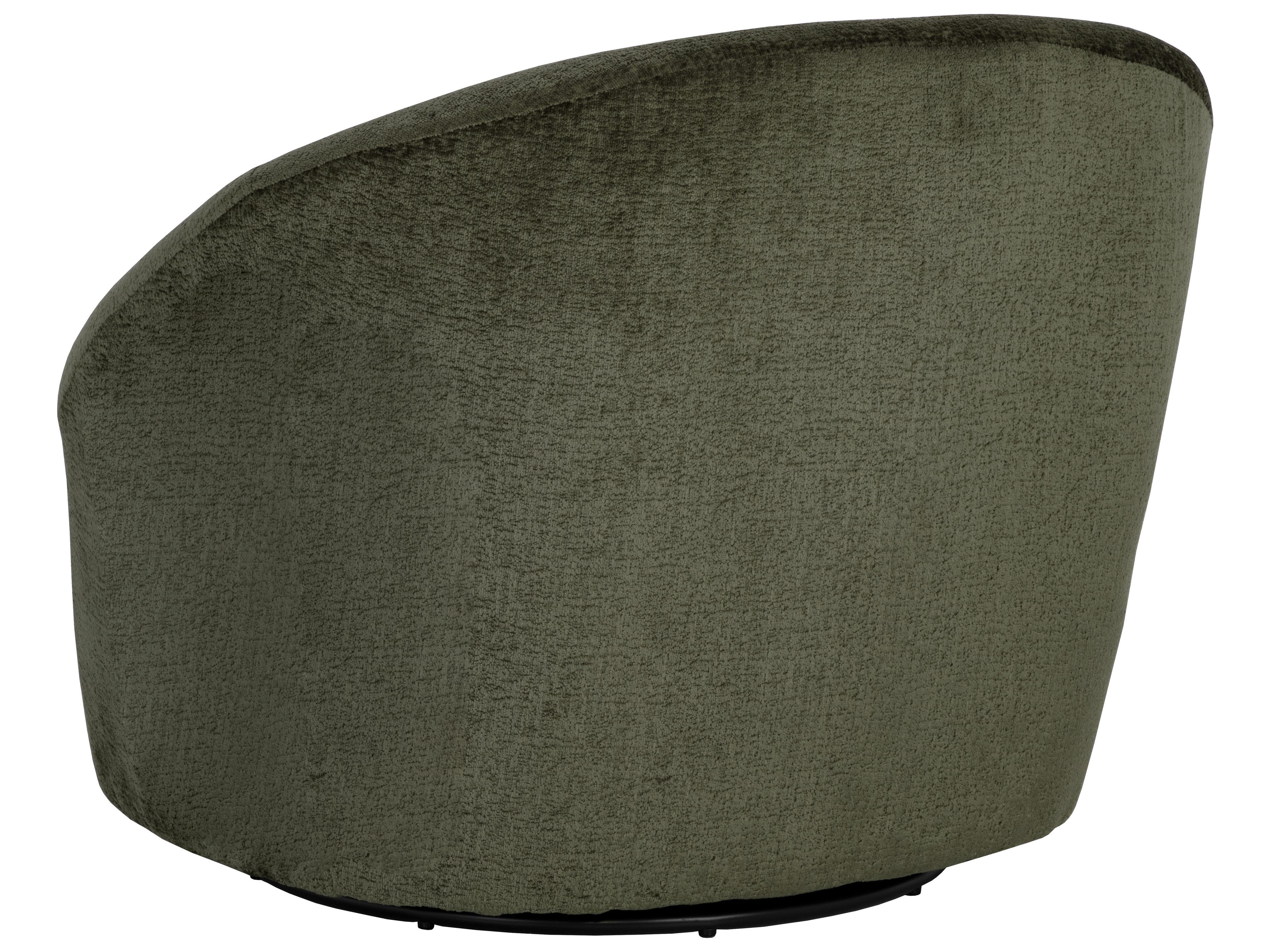 Sunpan Bliss Swivel Green Fabric Accent Chair