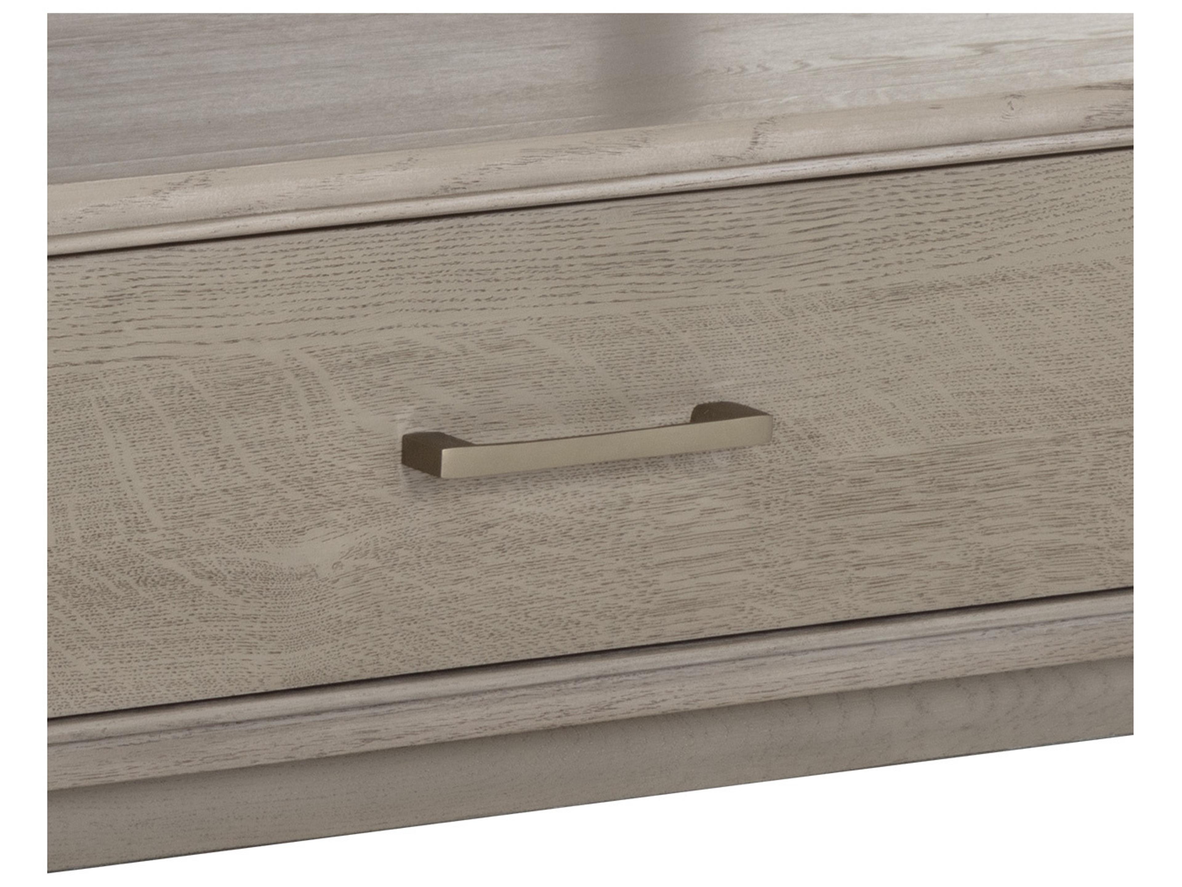 Sunpan Bridgerton 2-Drawers Oak Wood Nightstand