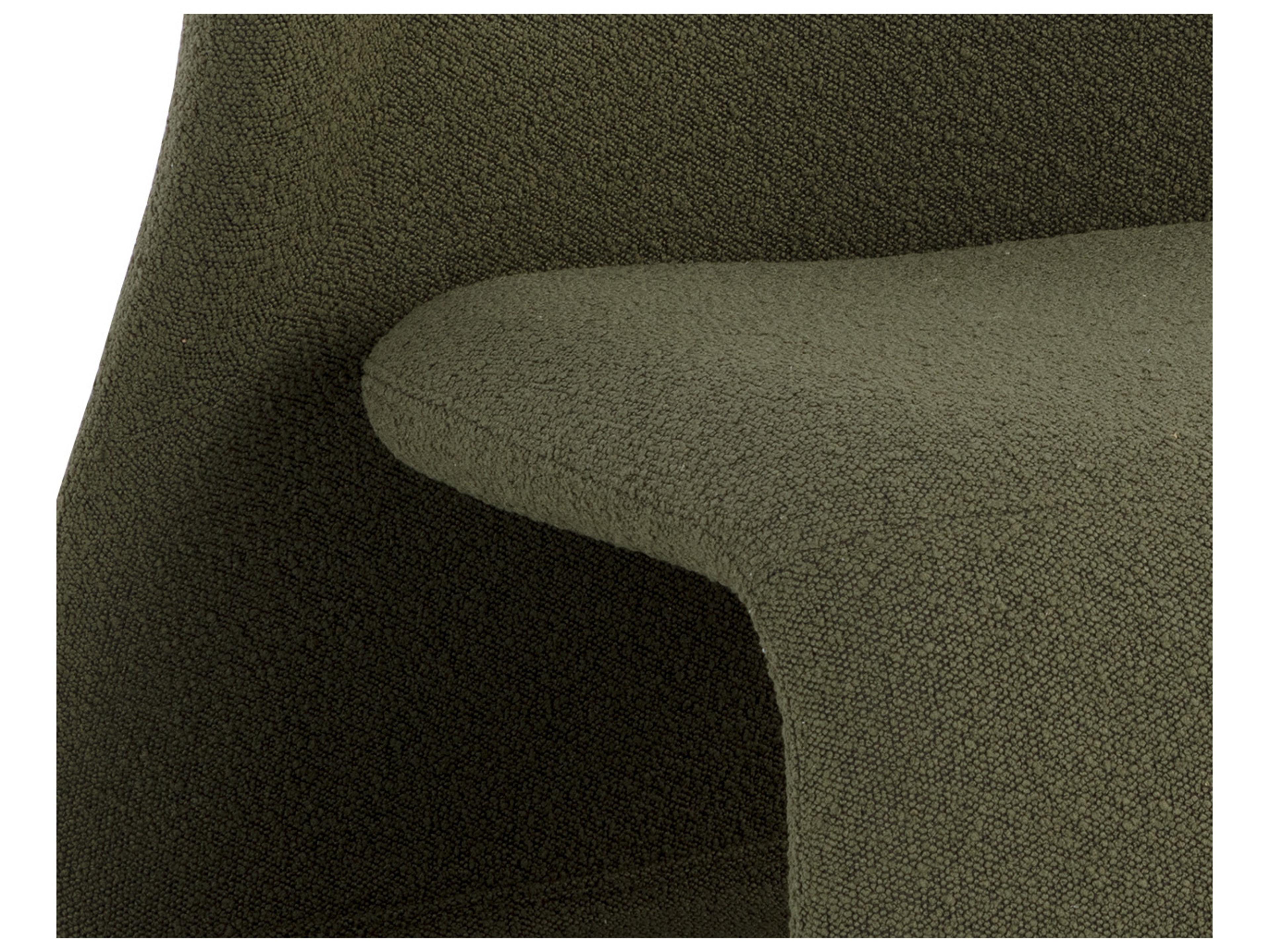 Sunpan Ikon Green Fabric Accent Chair