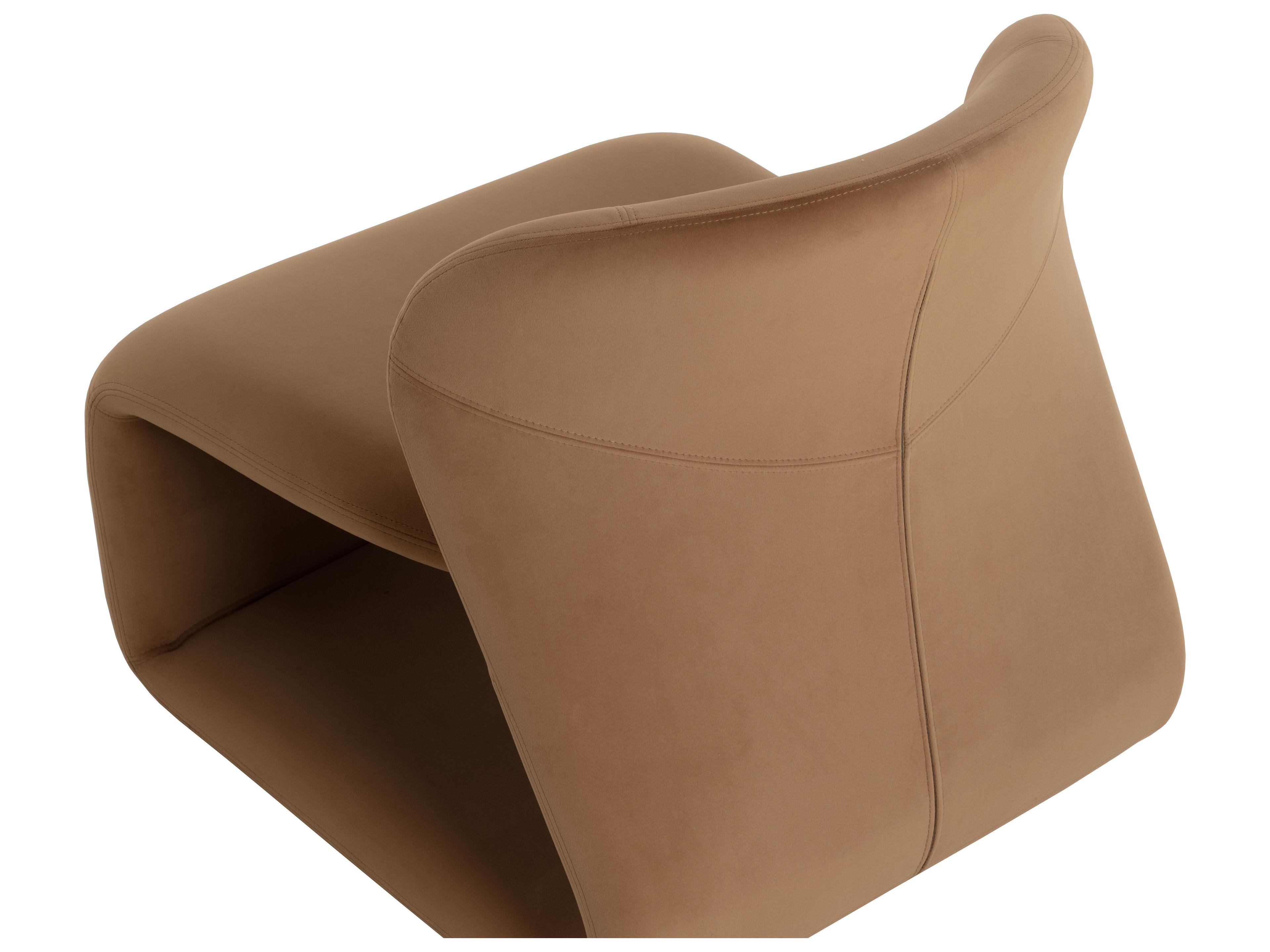 Sunpan Sophiene Brown Accent Chair