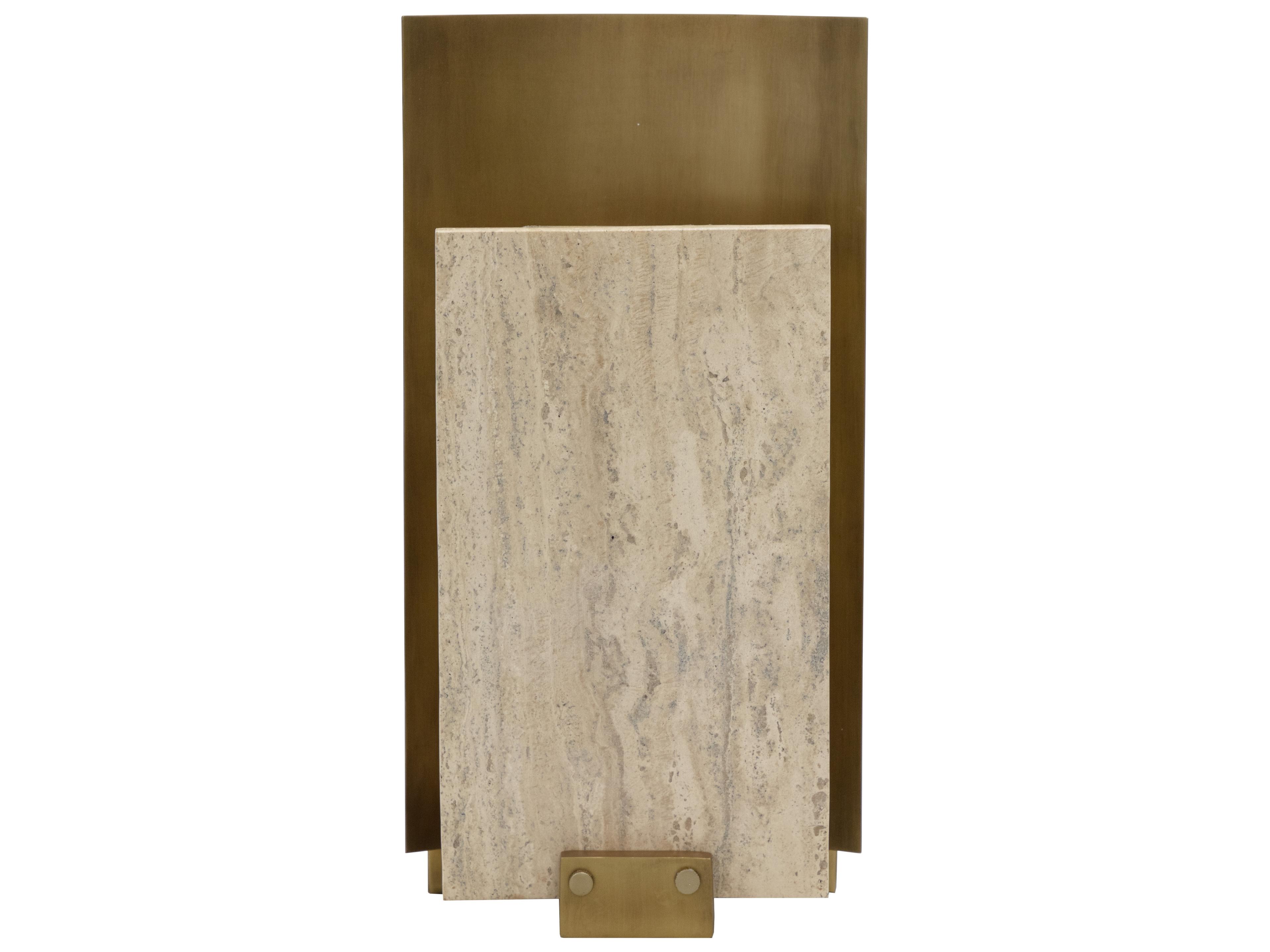 Sunpan Ciana Brass Wall Sconce