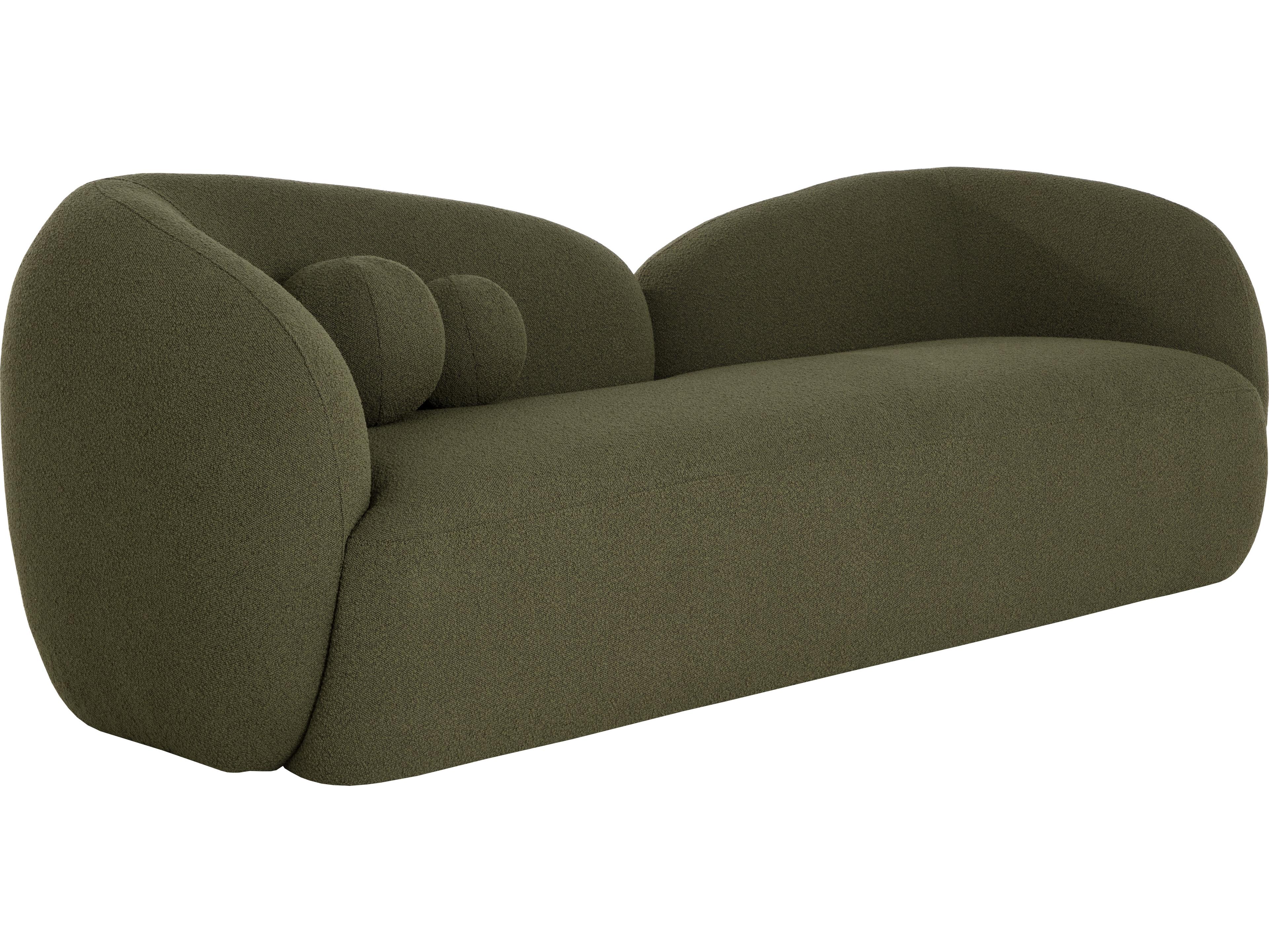 Sunpan Esme Green Upholstered Sofa