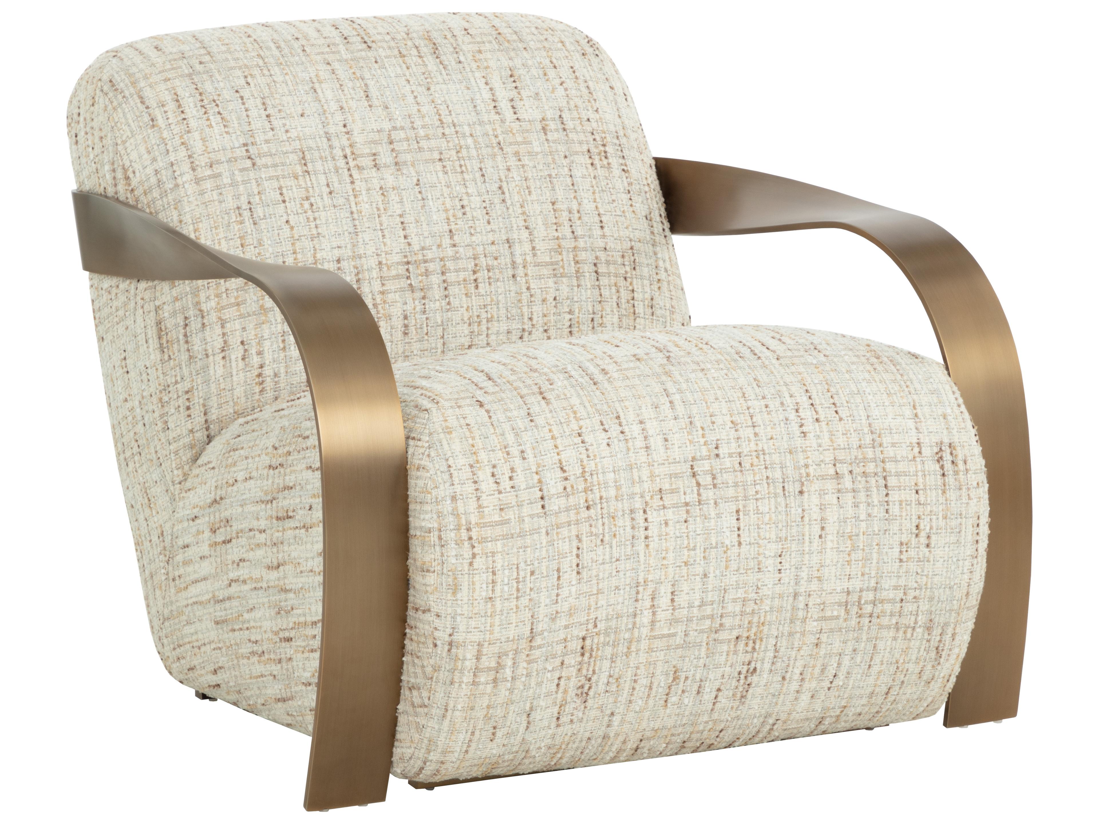 Beige Accent Chair