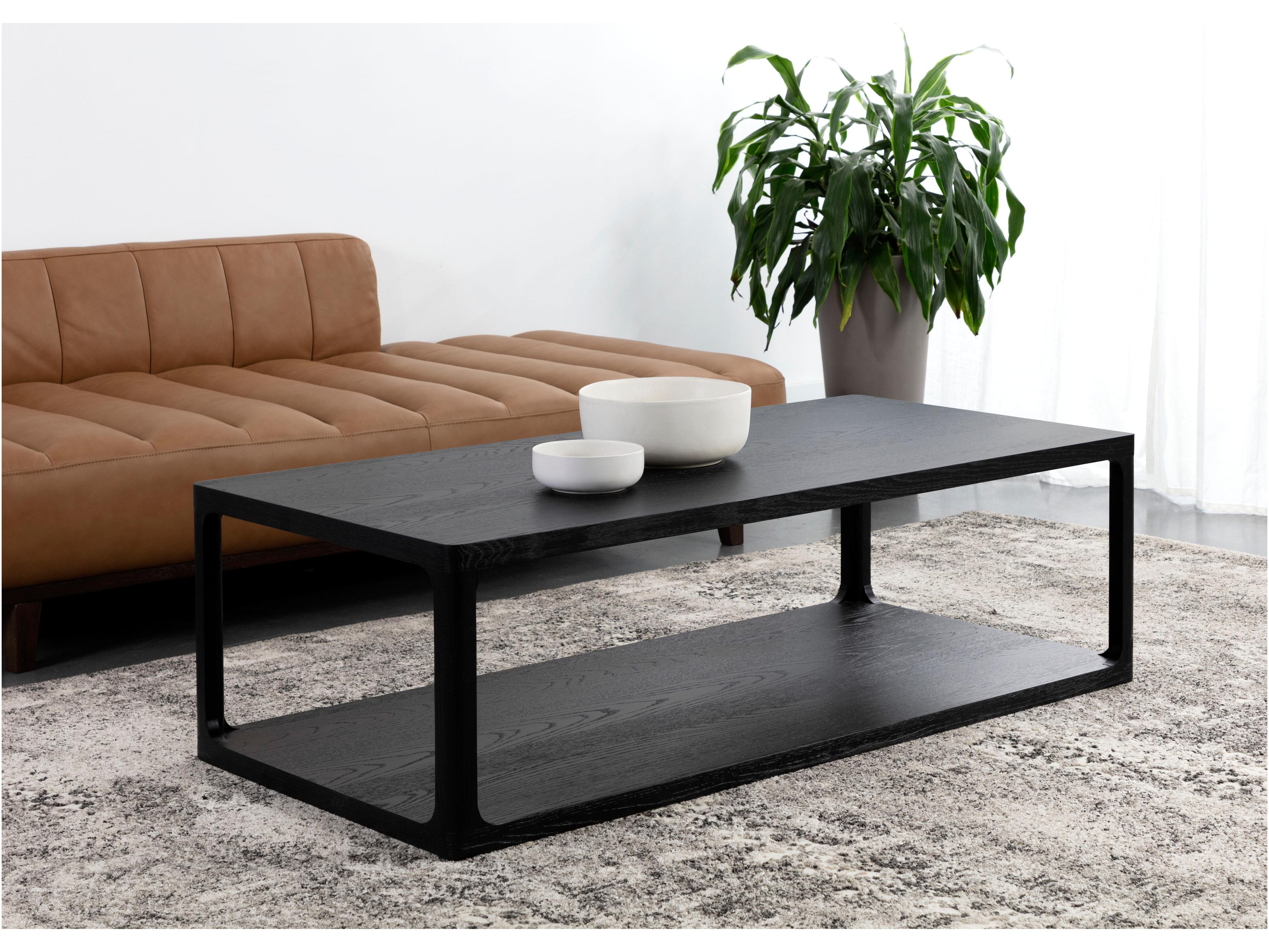 Sunpan Doncaster 55" Doncaster Coffee Table Black