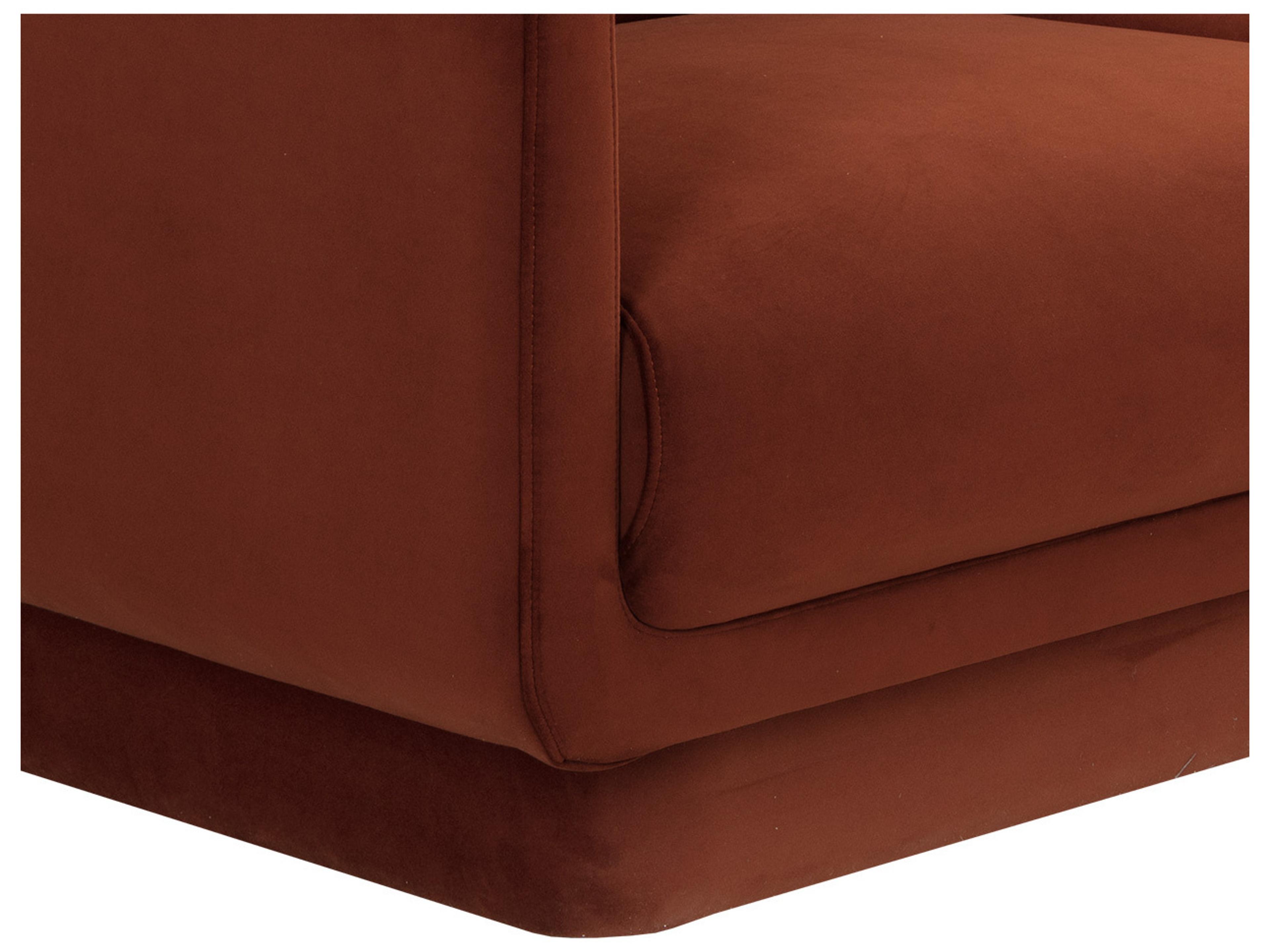 Sunpan Everton 97.5" Everton Sofa Meg Rust