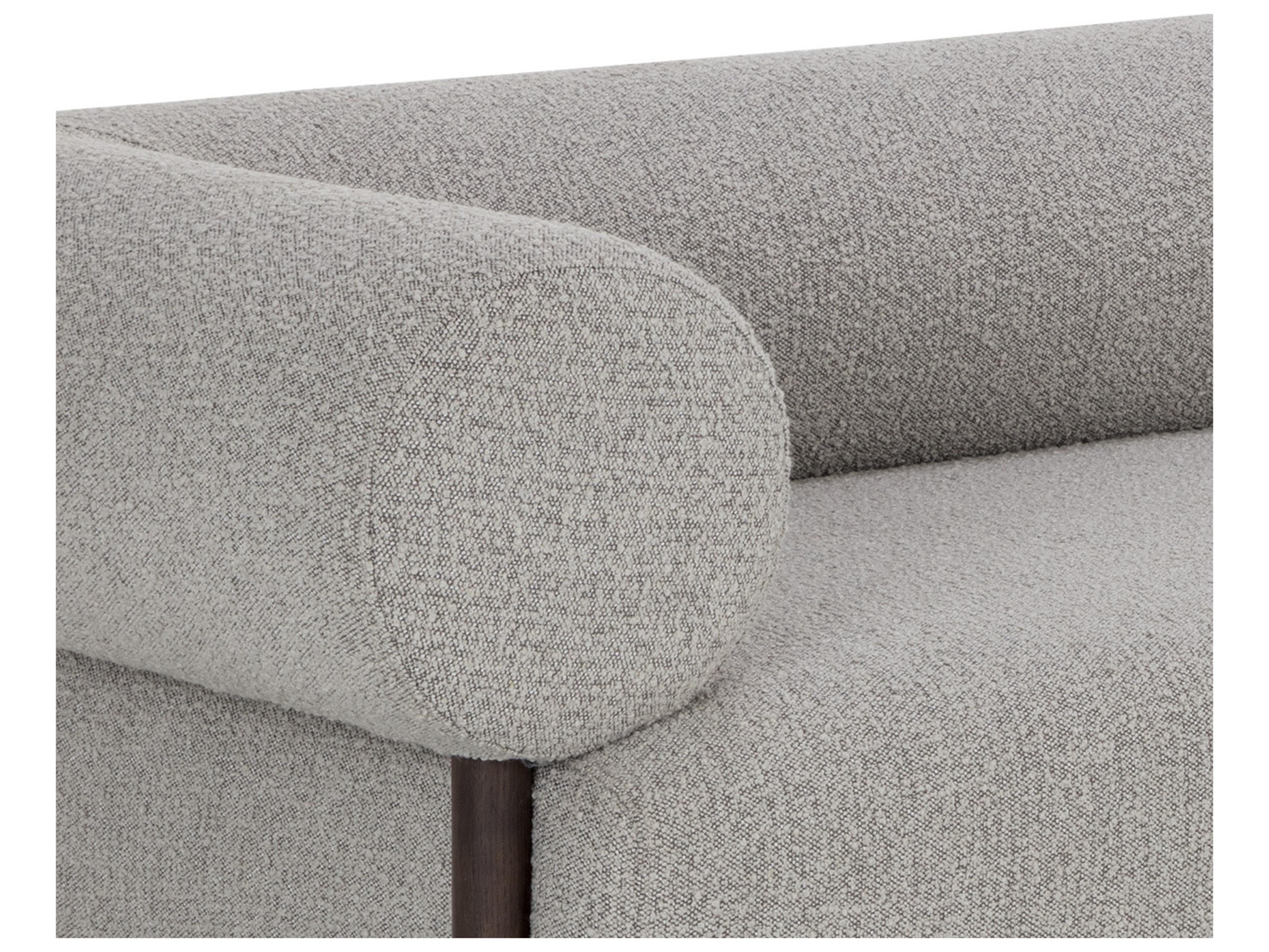 Sunpan Bromley Grey Upholstered Sofa