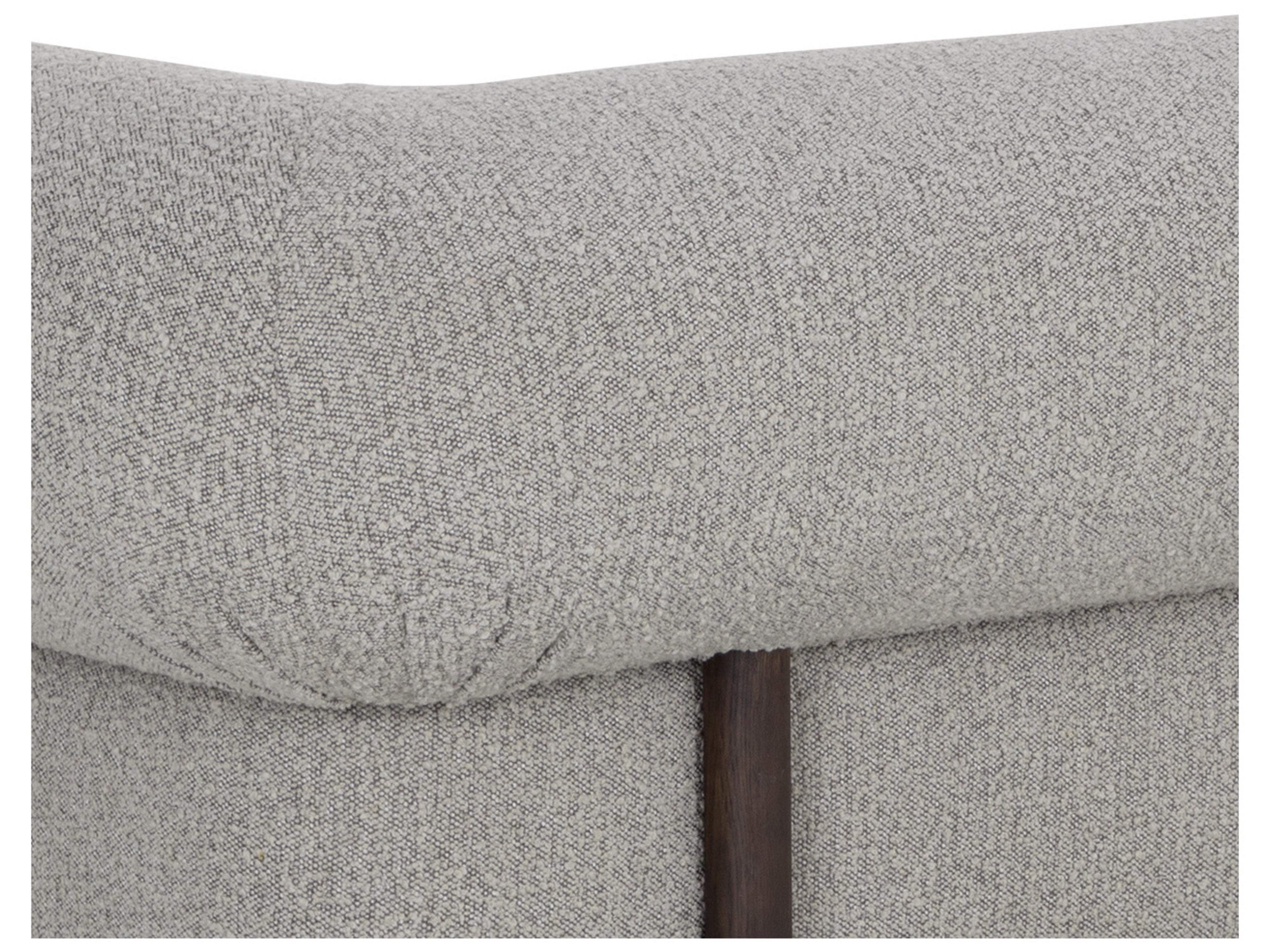 Sunpan Bromley Grey Upholstered Sofa