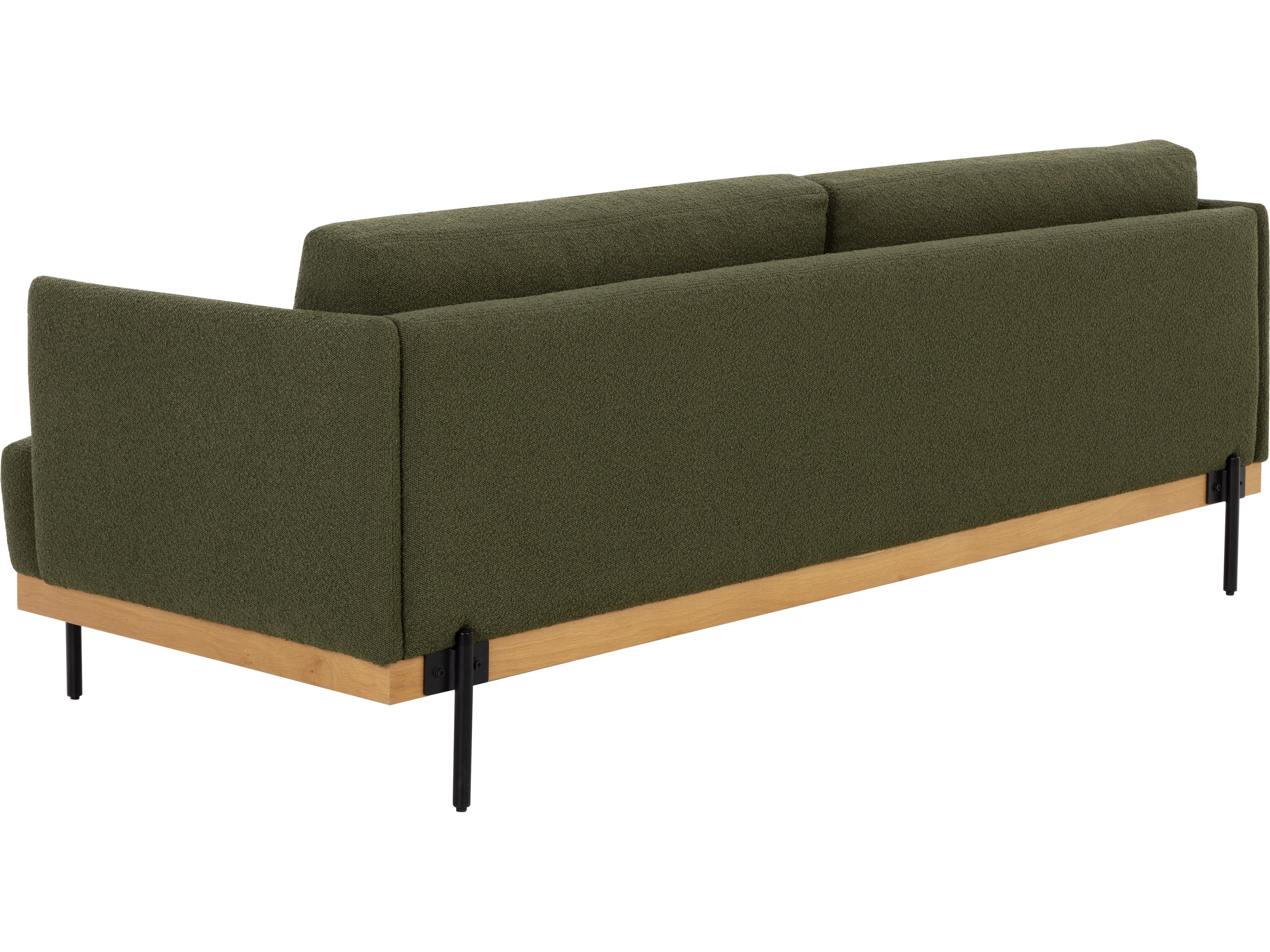 Sunpan Saul 88" Saul Sofa Copenhagen Olive