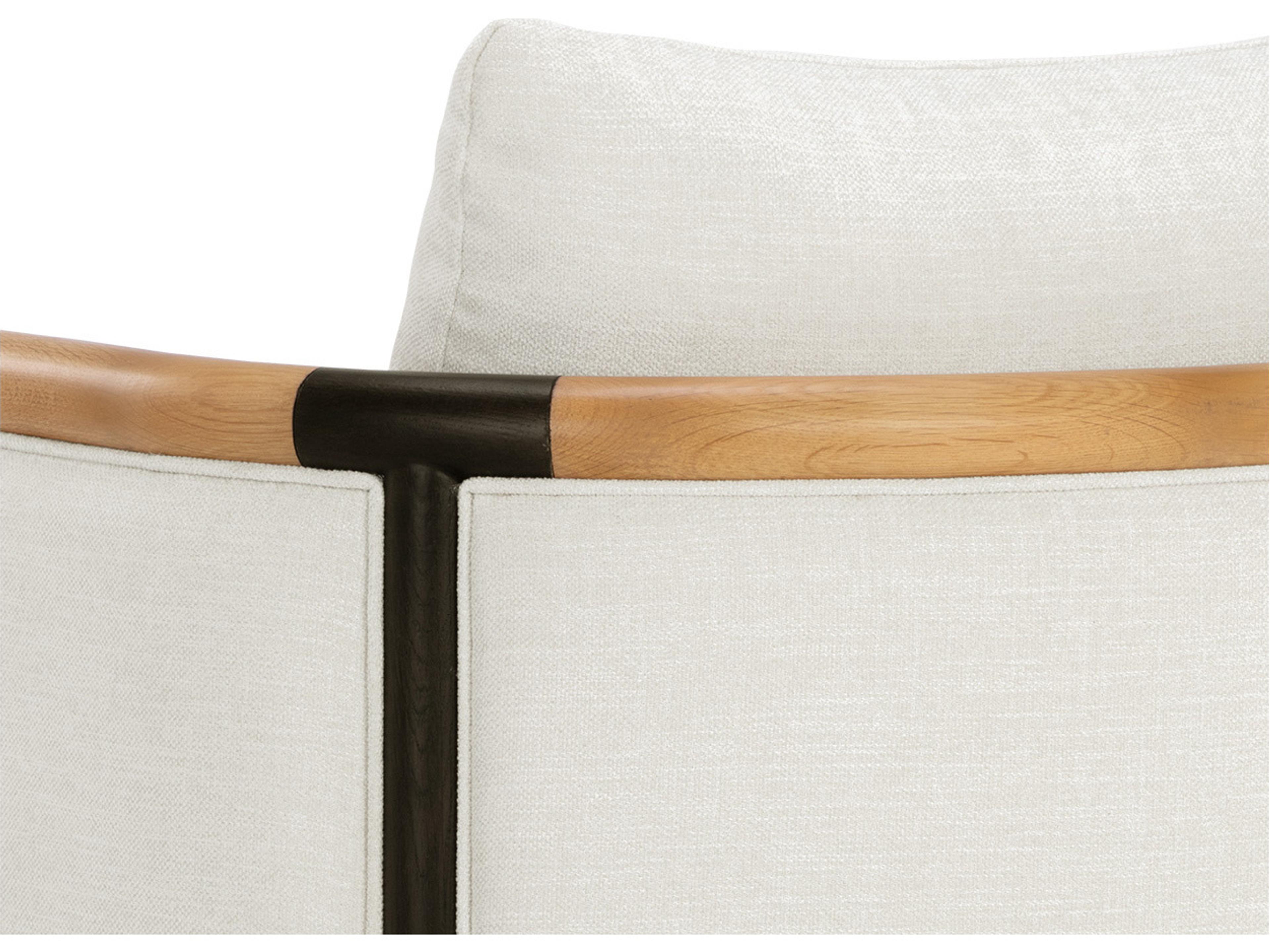 Sunpan Wilder 27.75" Wilder Lounge Chair Heather Ivory Tweed