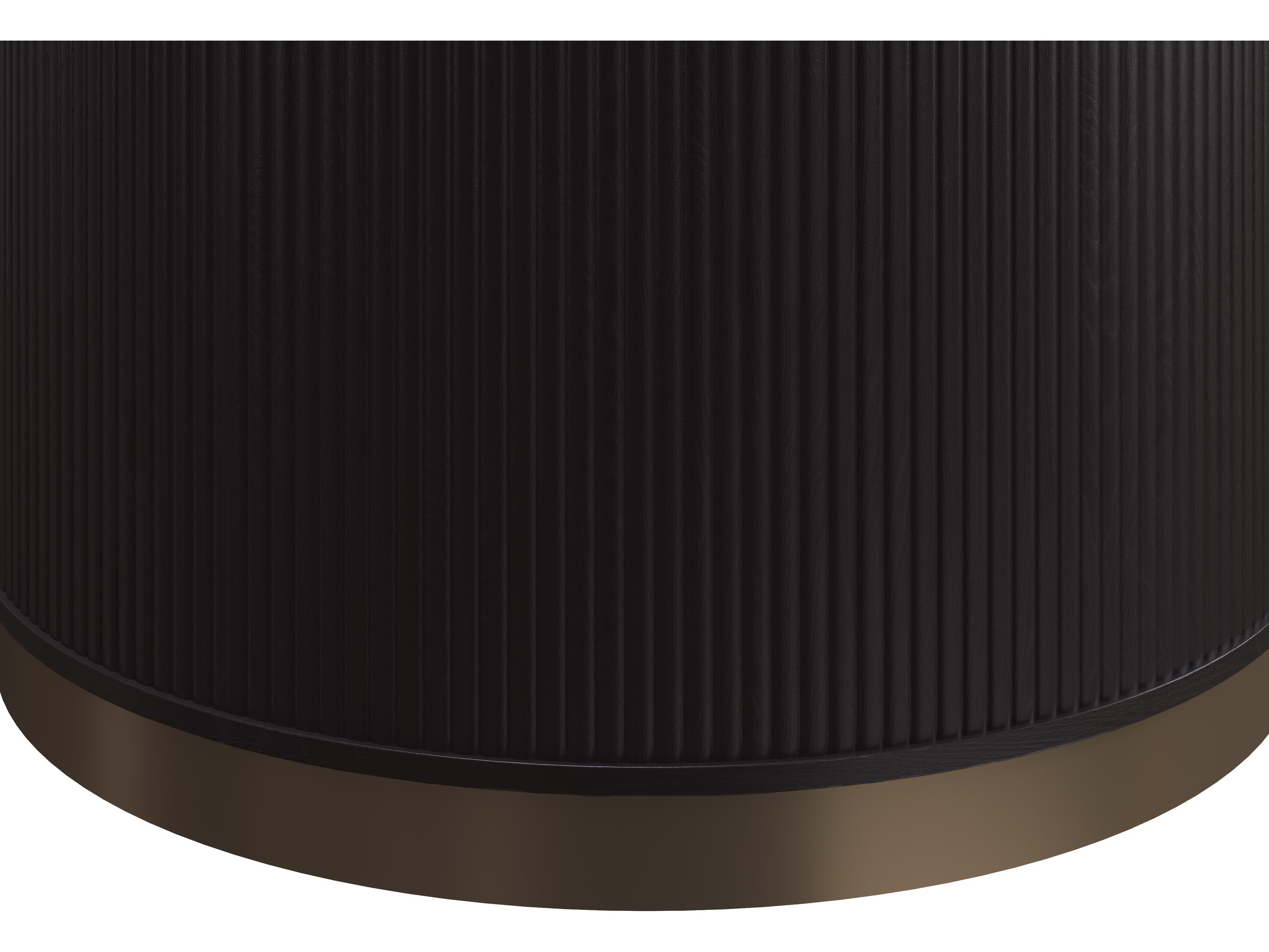 Sunpan Kalla 22" Kalla Side Table Charcoal