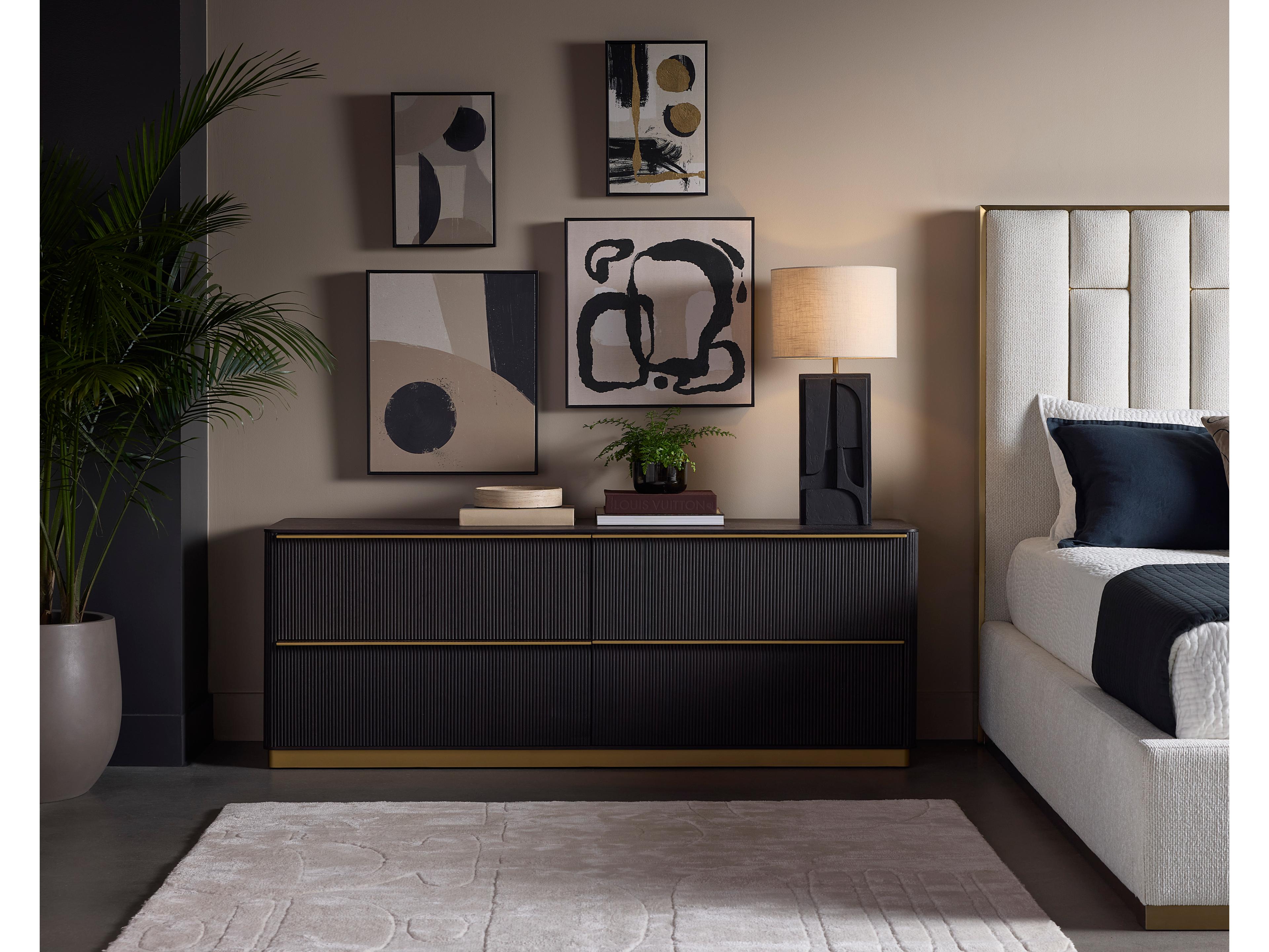 Sunpan Kalla Dresser Charcoal