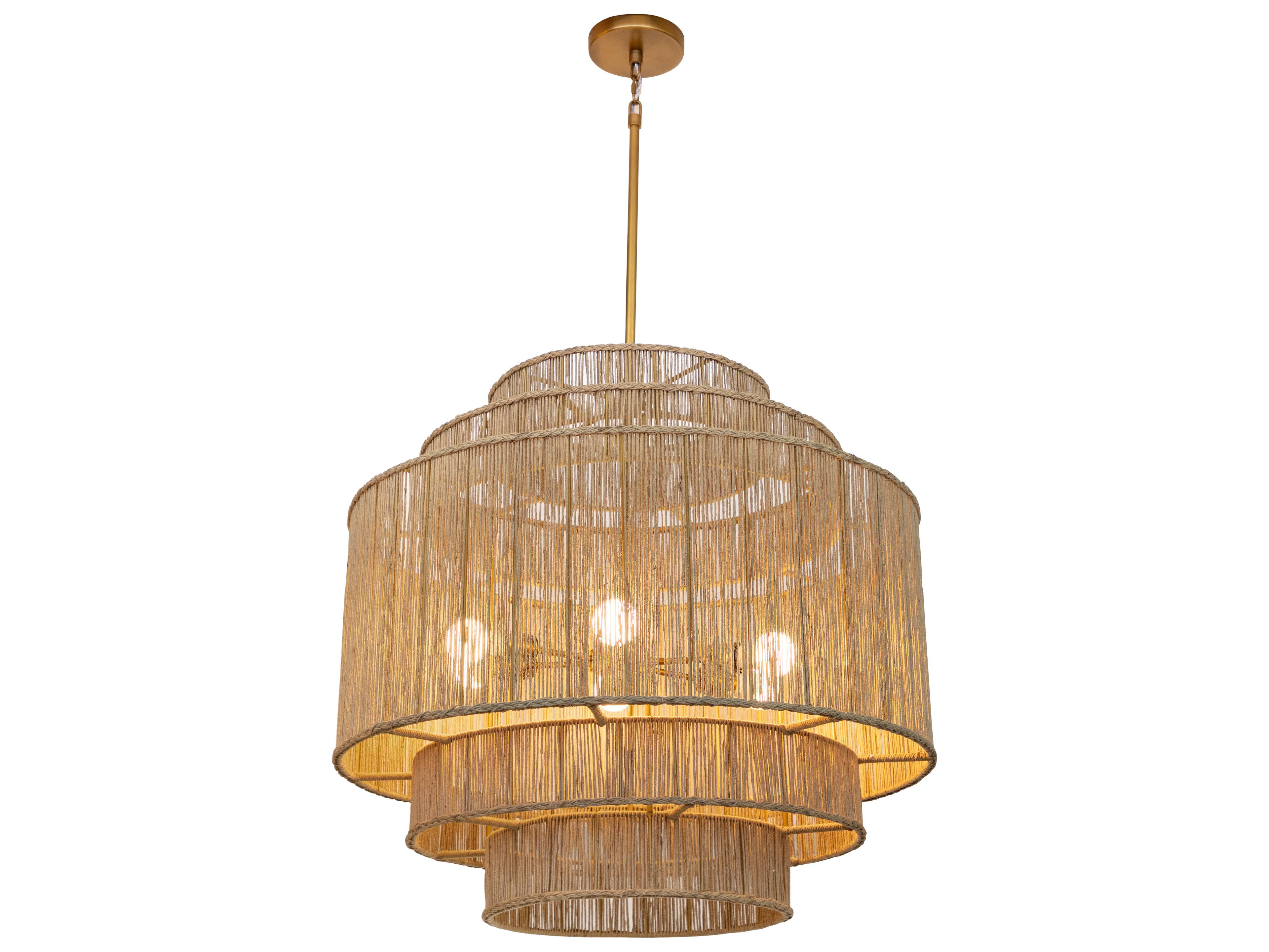 Alyssa Brown Tiered Chandelier