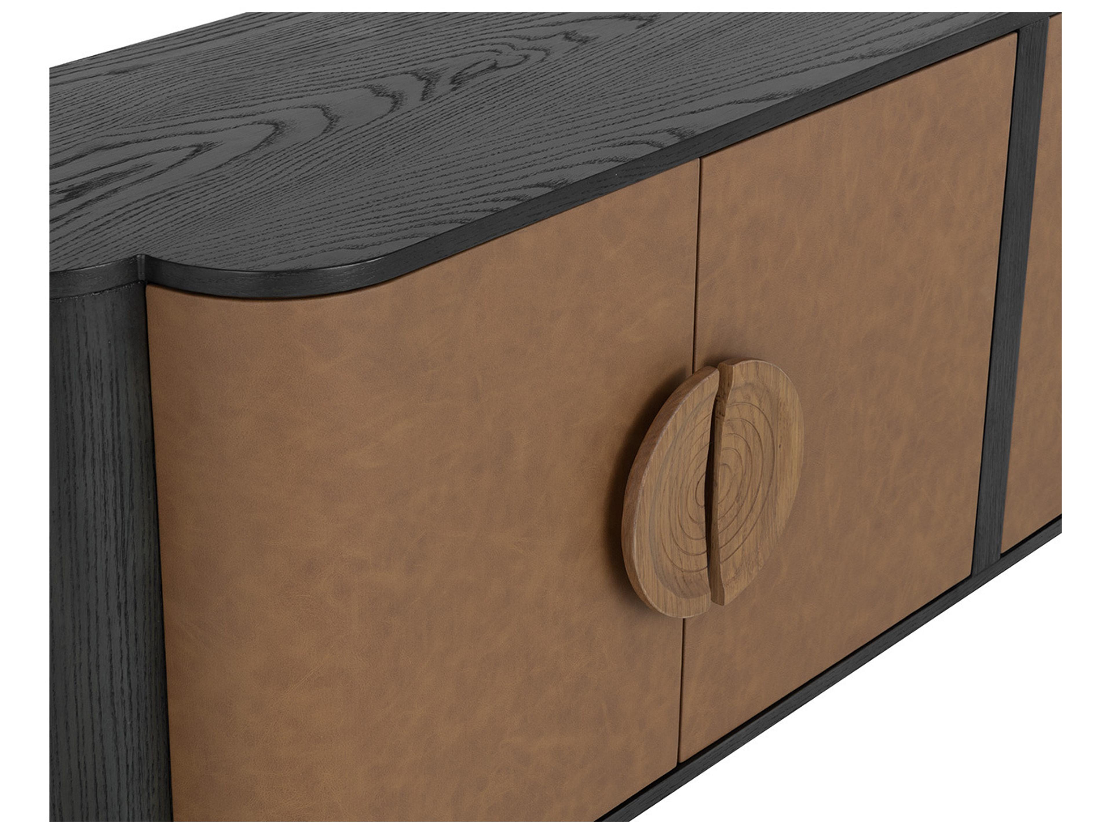 Sunpan Dresden 20" Oak Wood Sideboard