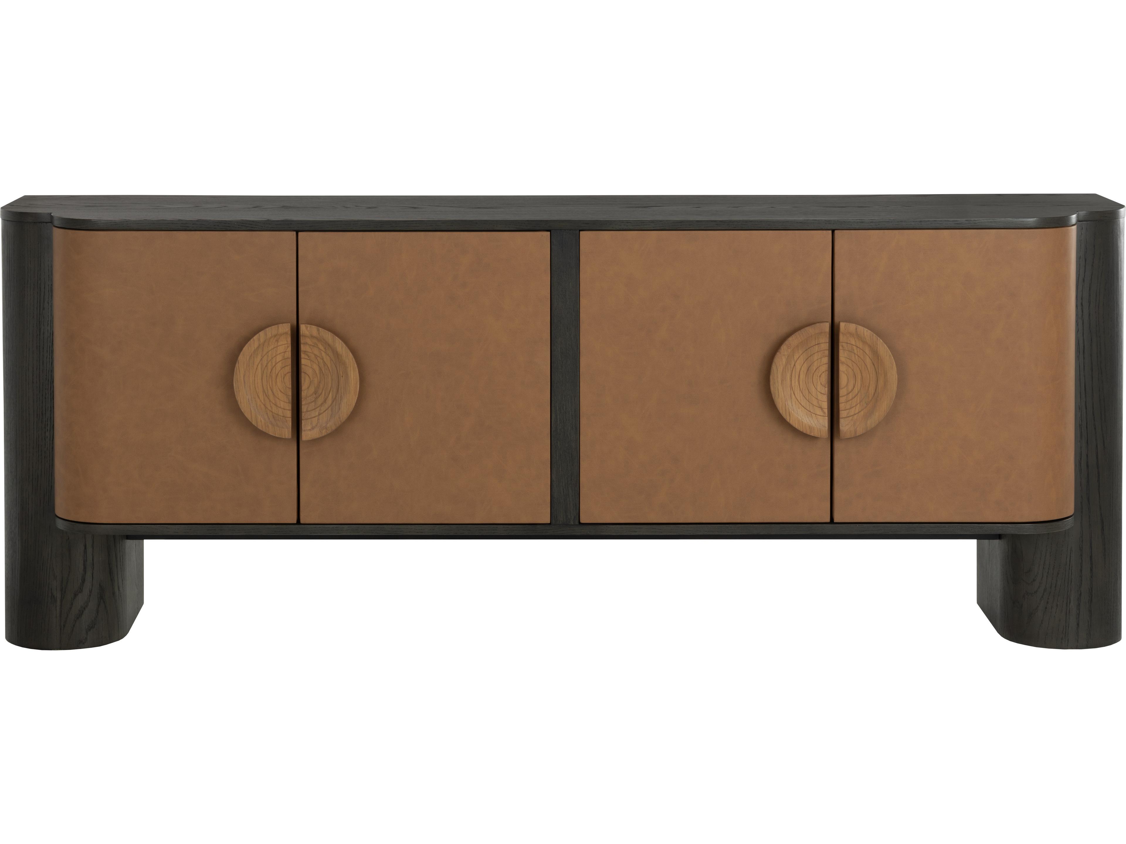 Sunpan Dresden 20" Oak Wood Sideboard