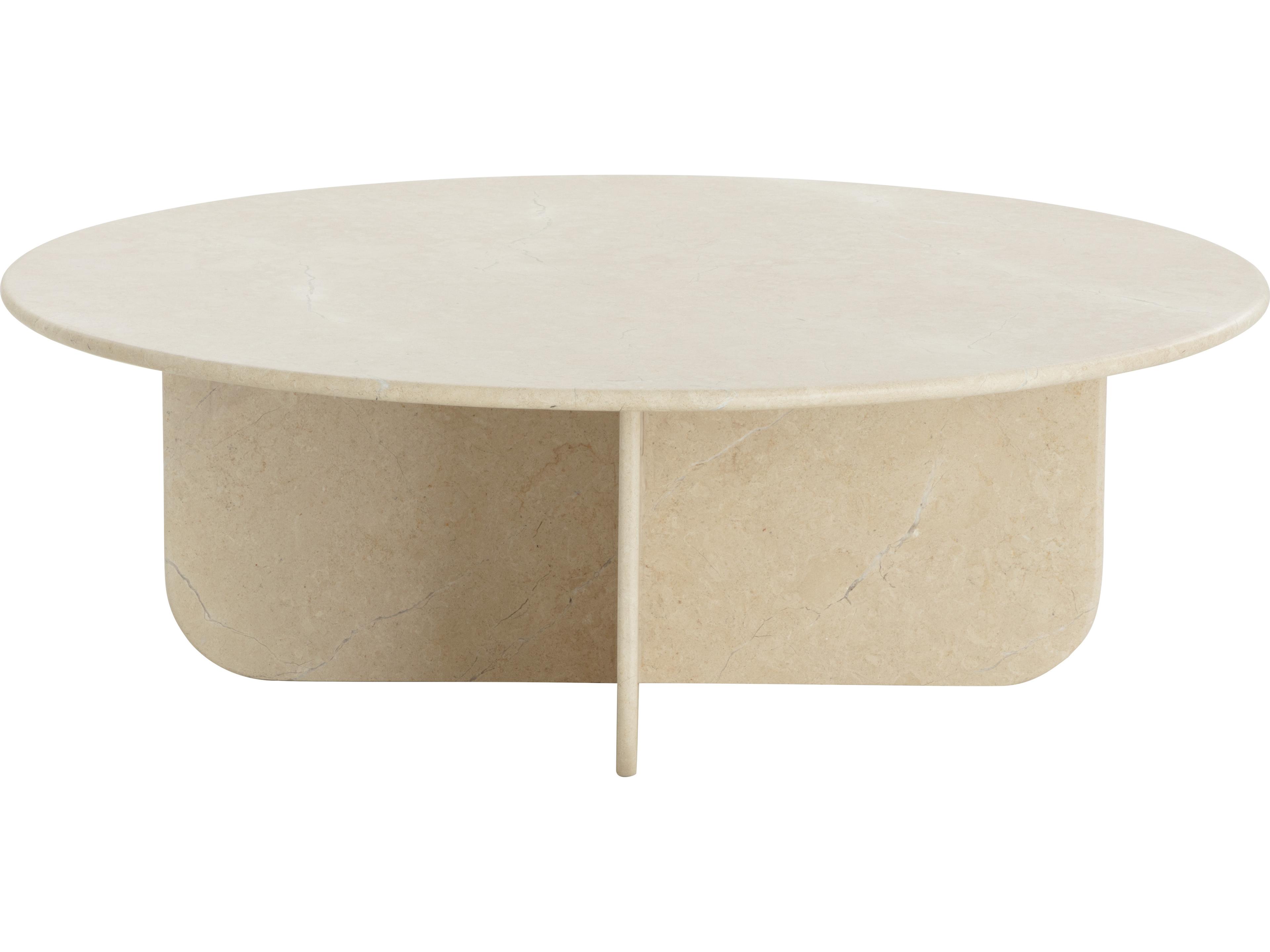 Bonita Round Marble Coffee Table
