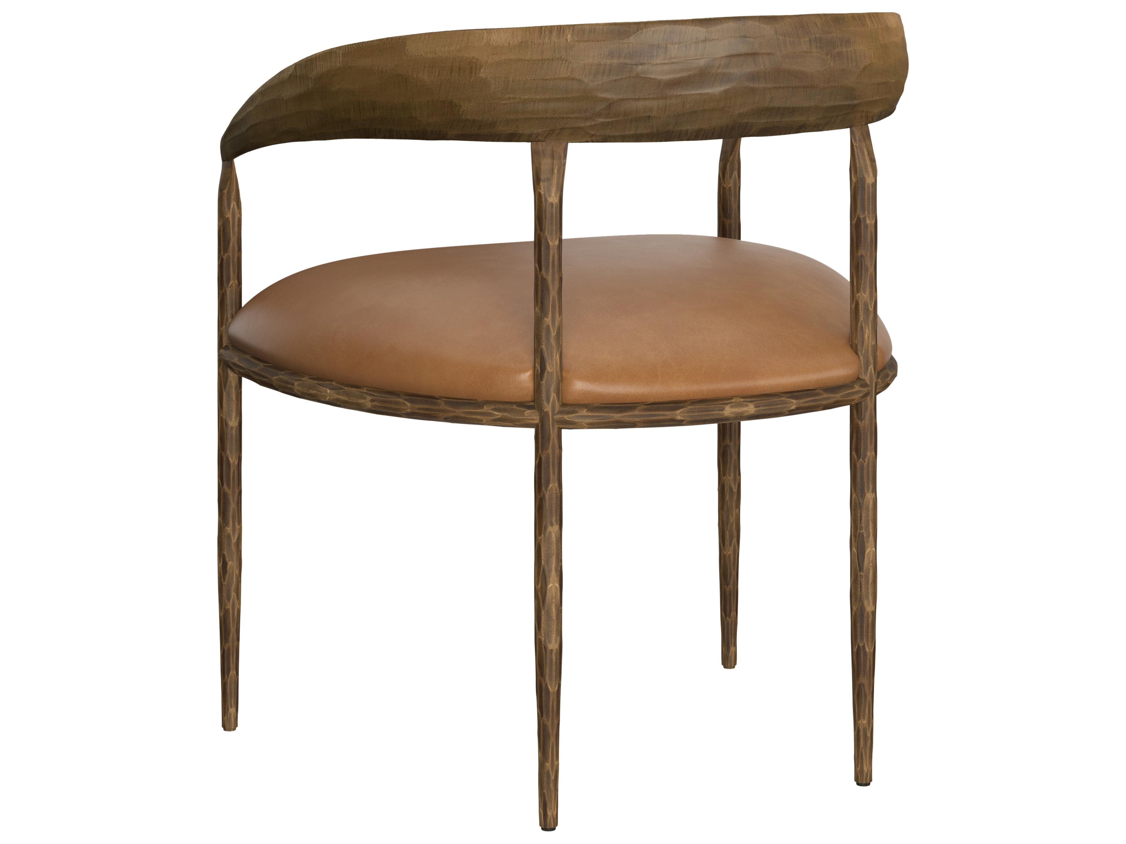 Sunpan Zanatta Zanatta Dining Armchair Tan Leather