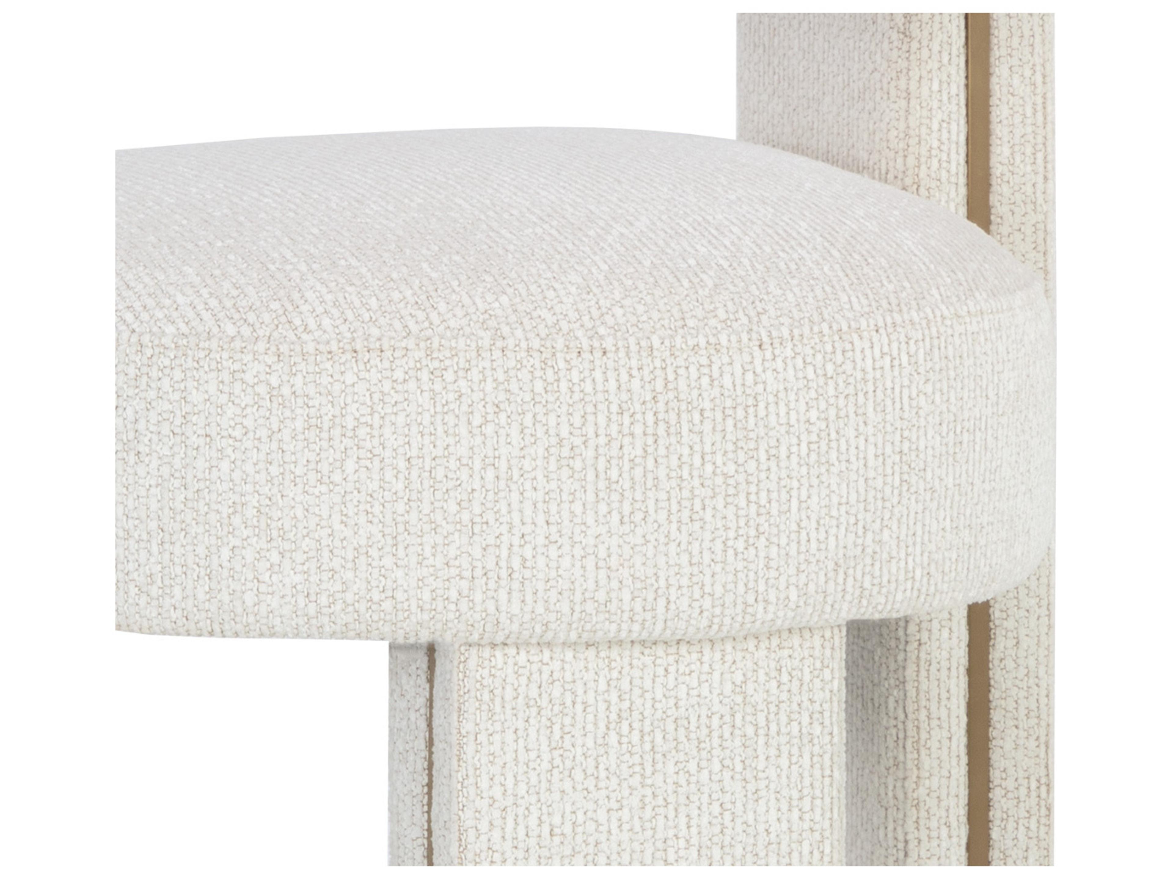 Sunpan Adamina Cream Upholstered Counter Stool