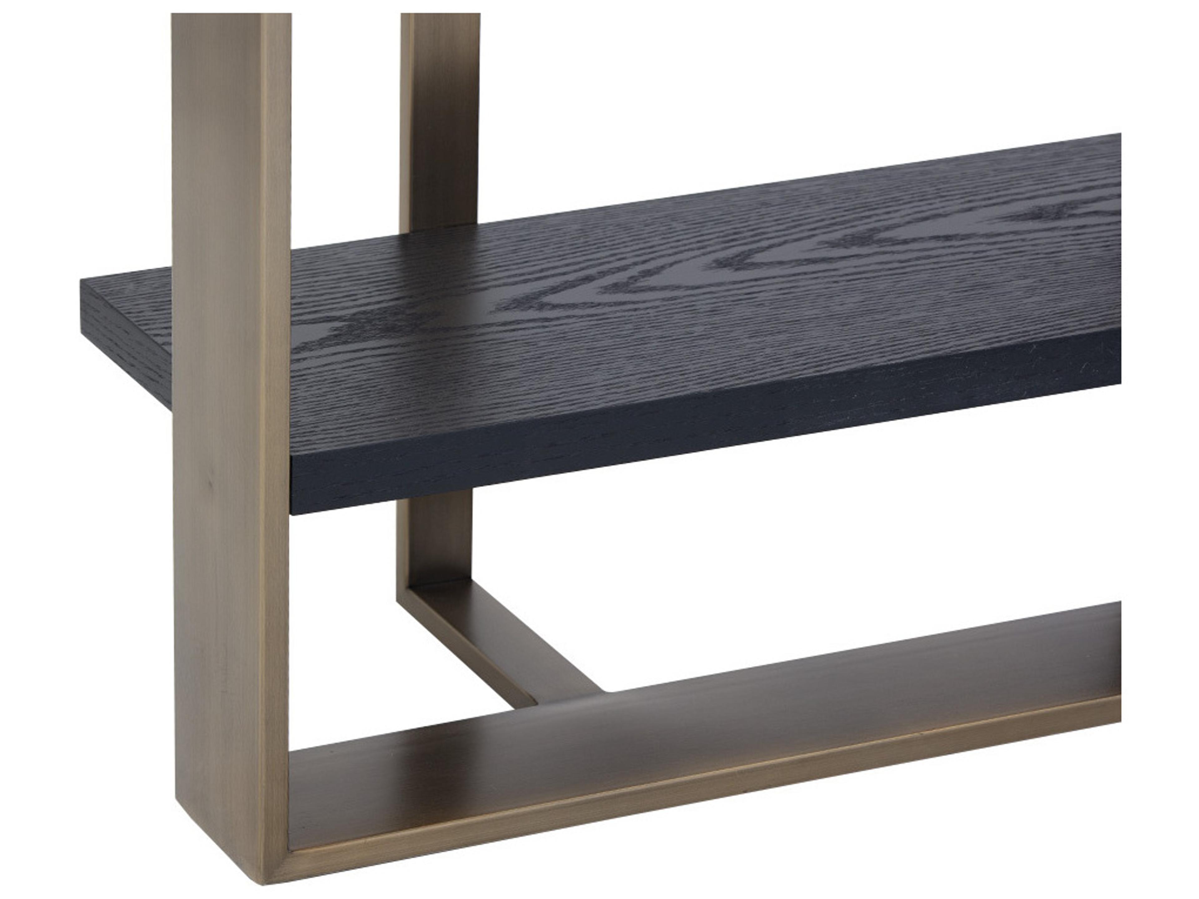 Sunpan Dalton Black Bookcase