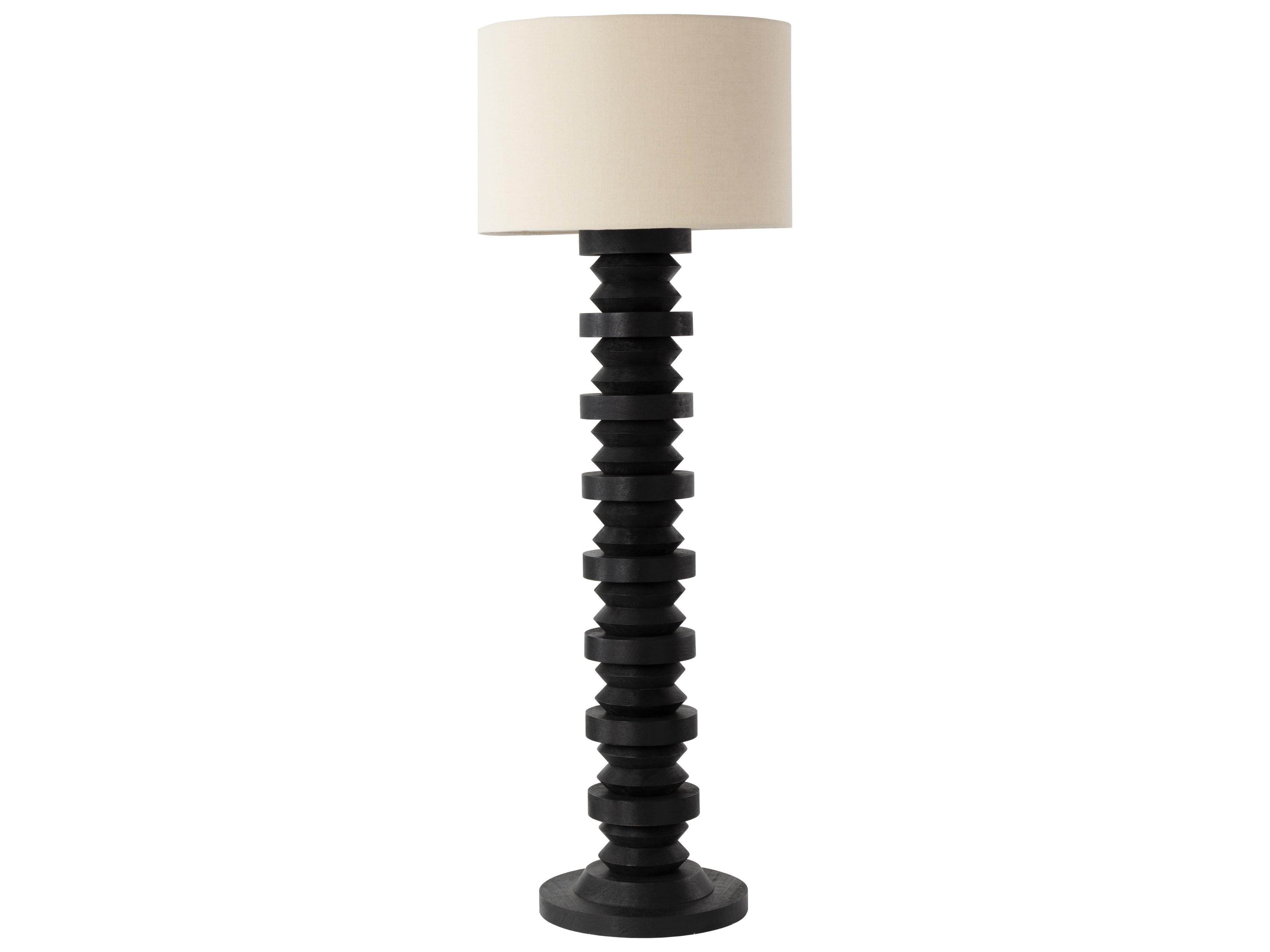 Capo Black Floor Lamp