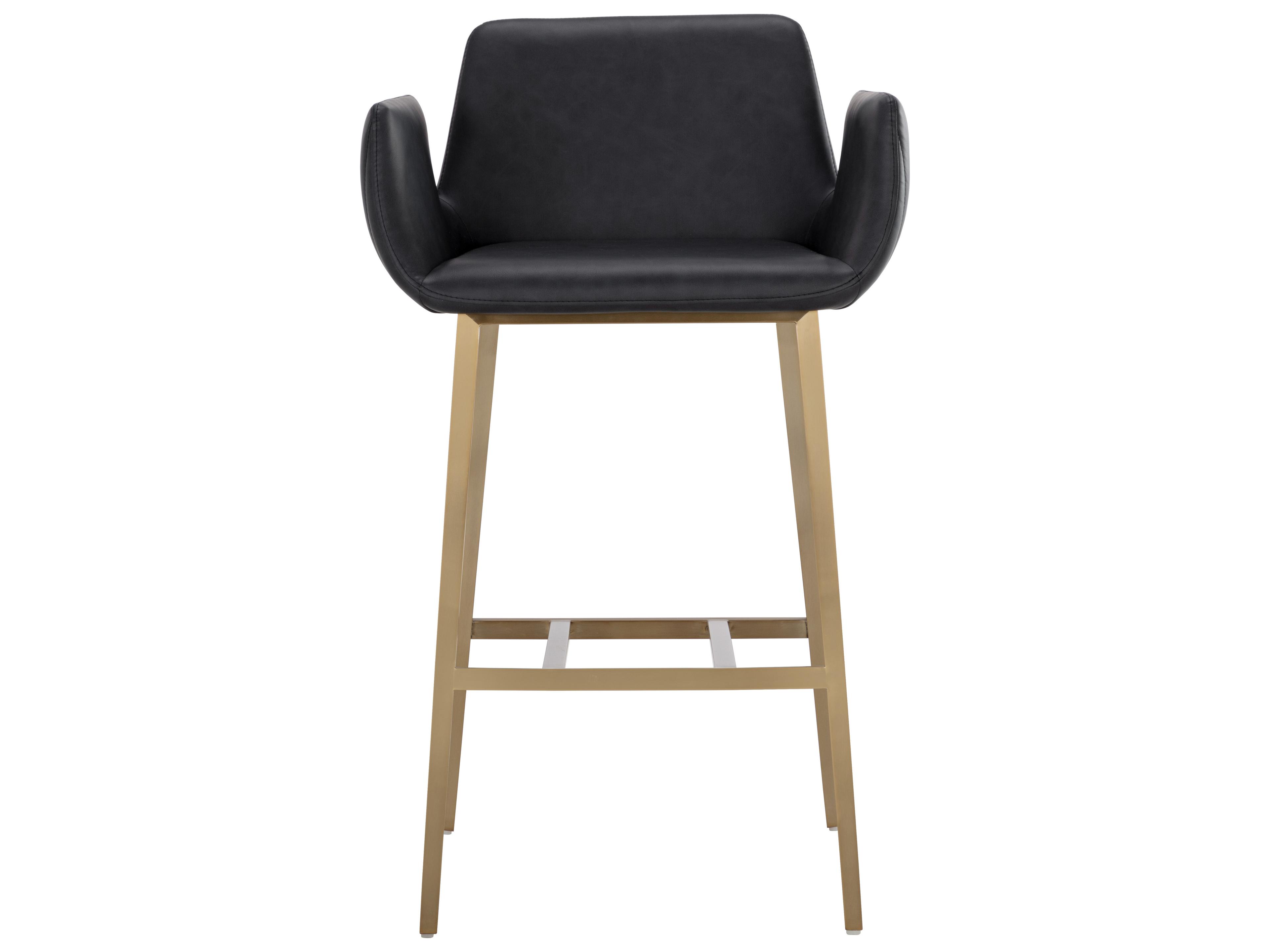Lucano Faux Leather Bar Stool